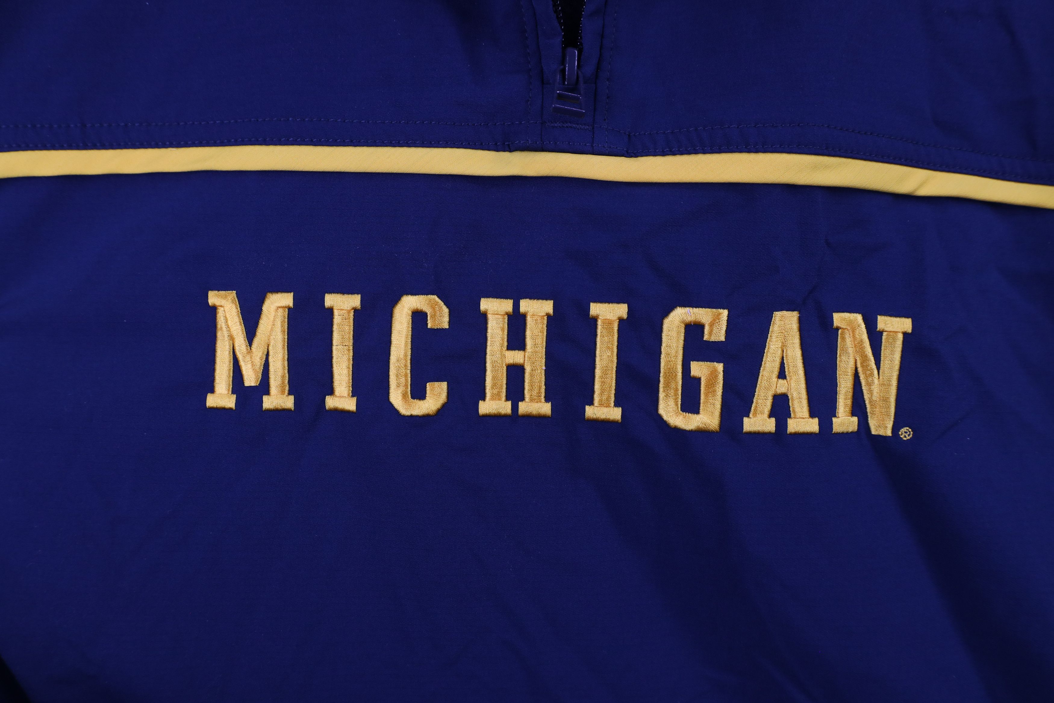 Columbia × Vintage Vintage Columbia University of Michigan Pullover Jacket Size US XL / EU 56 / 4 - 5 Thumbnail