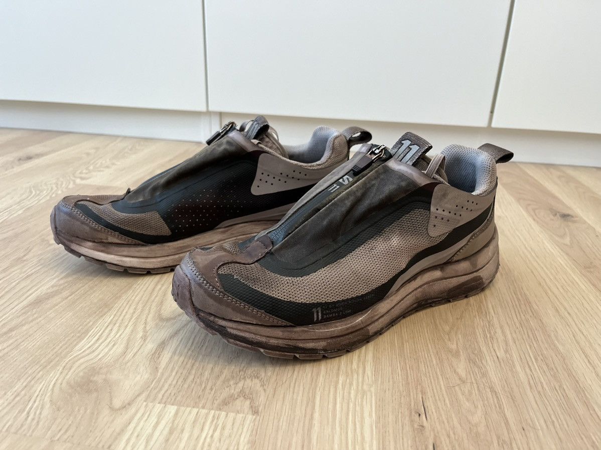 image of 11 By Boris Bidjan Saberi x Salomon 11 By Bbs Bamba 2 Low Shoes in Brown, Men's (Size 9)