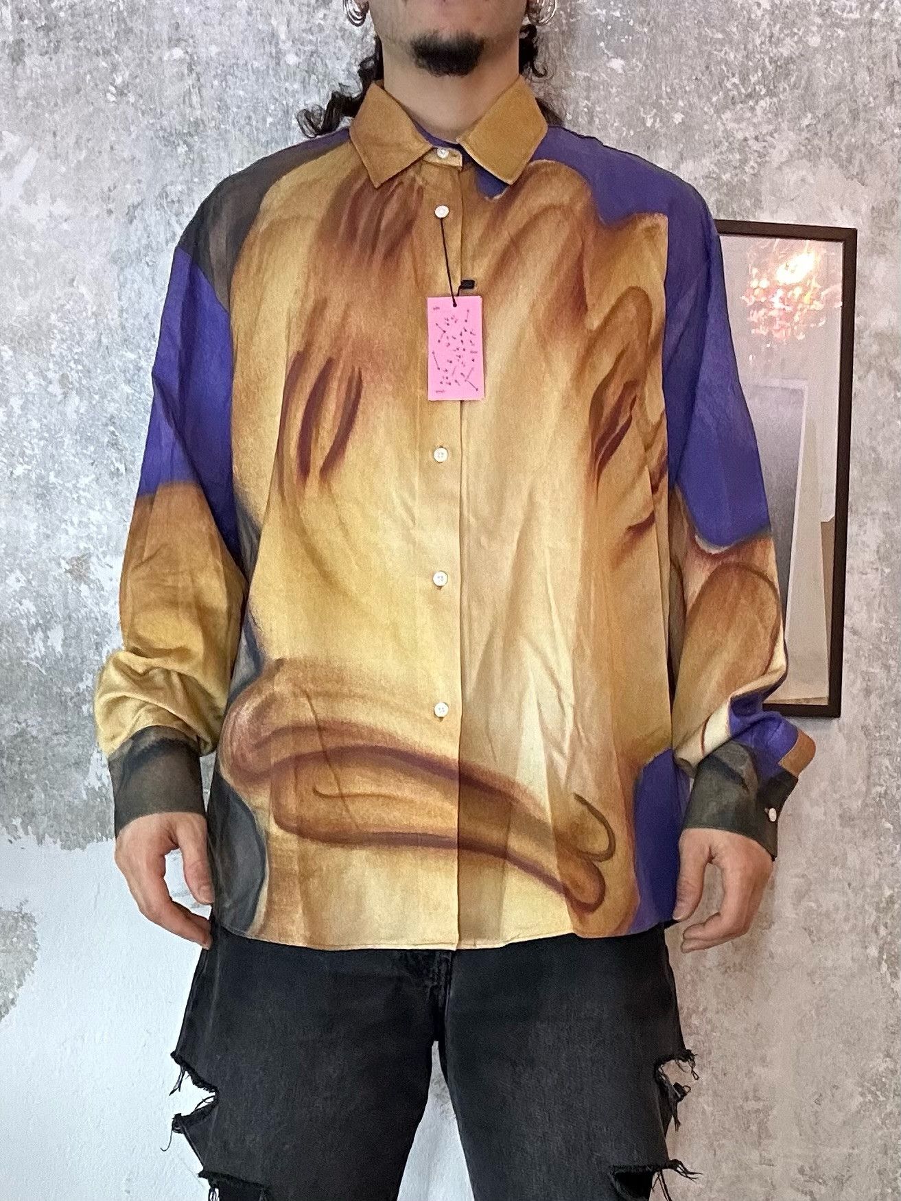 Carne Bollente Carne Bollente I'm Cumming Long-Sleeve Shirt Size US XL / EU 56 / 4 - 1 Thumbnail