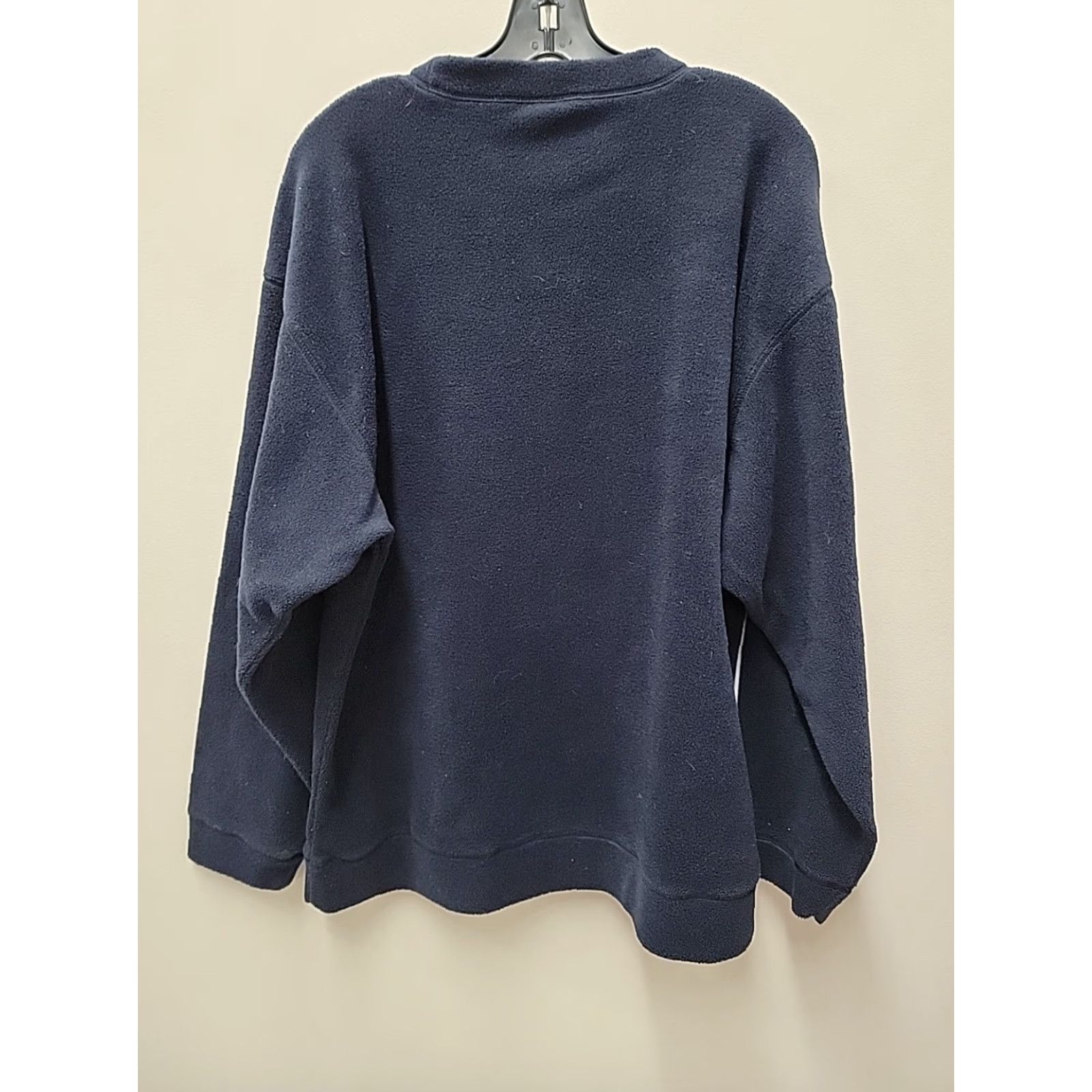 Vintage VINTAGE Warner Bros. Looney Tunes Blue Fleece Sweatshirt Mens M Blue Embroidered Crewneck Pullover Sweatshirt Regular Fit 30.5 Length 24.5 Chest Size US M / EU 48-50 / 2 - 5 Thumbnail
