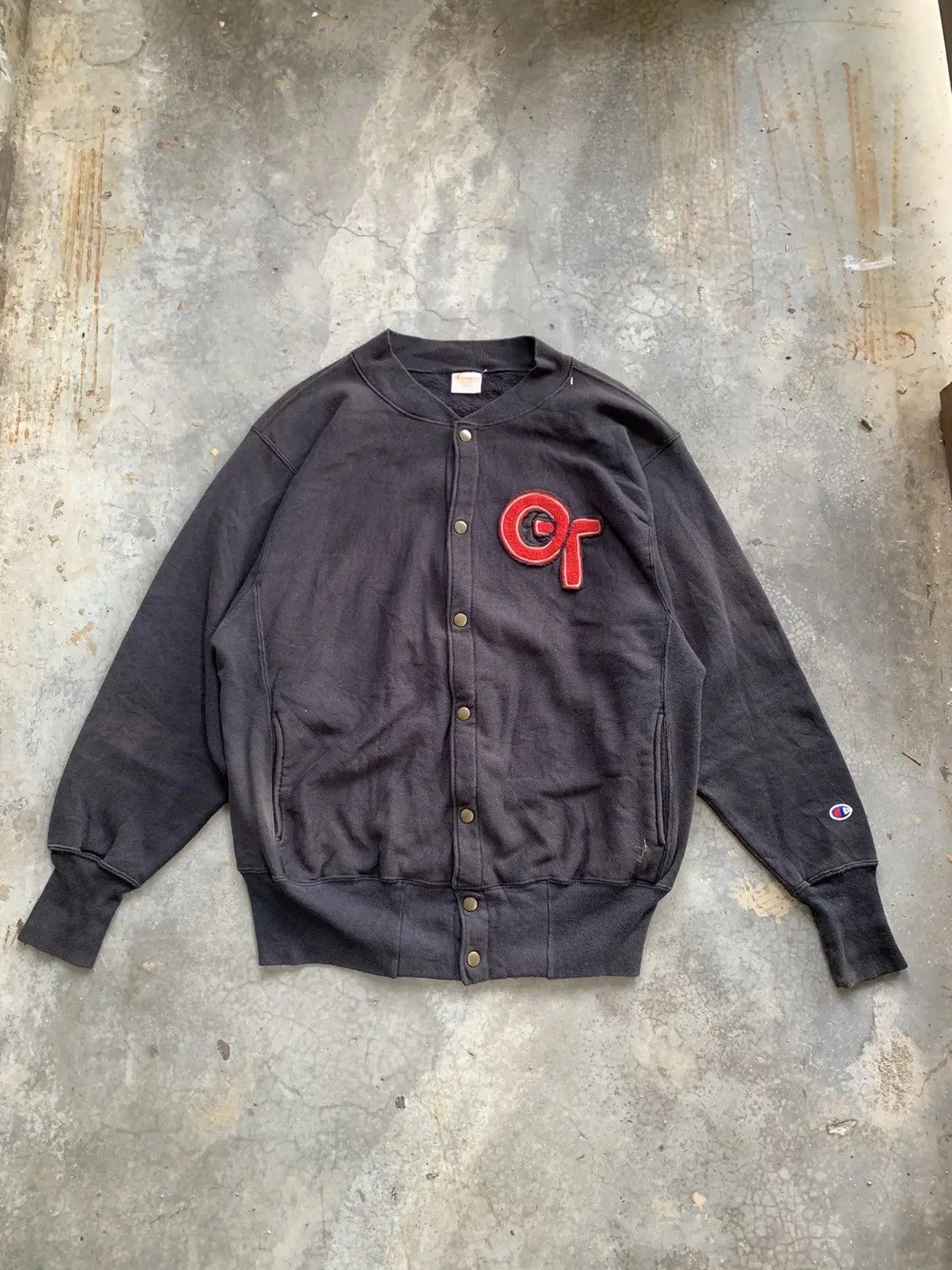Champion Vintage Champion Reverse Weave Made In Usa Varsity Jacket Size US L / EU 52-54 / 3 - 1 Thumbnail