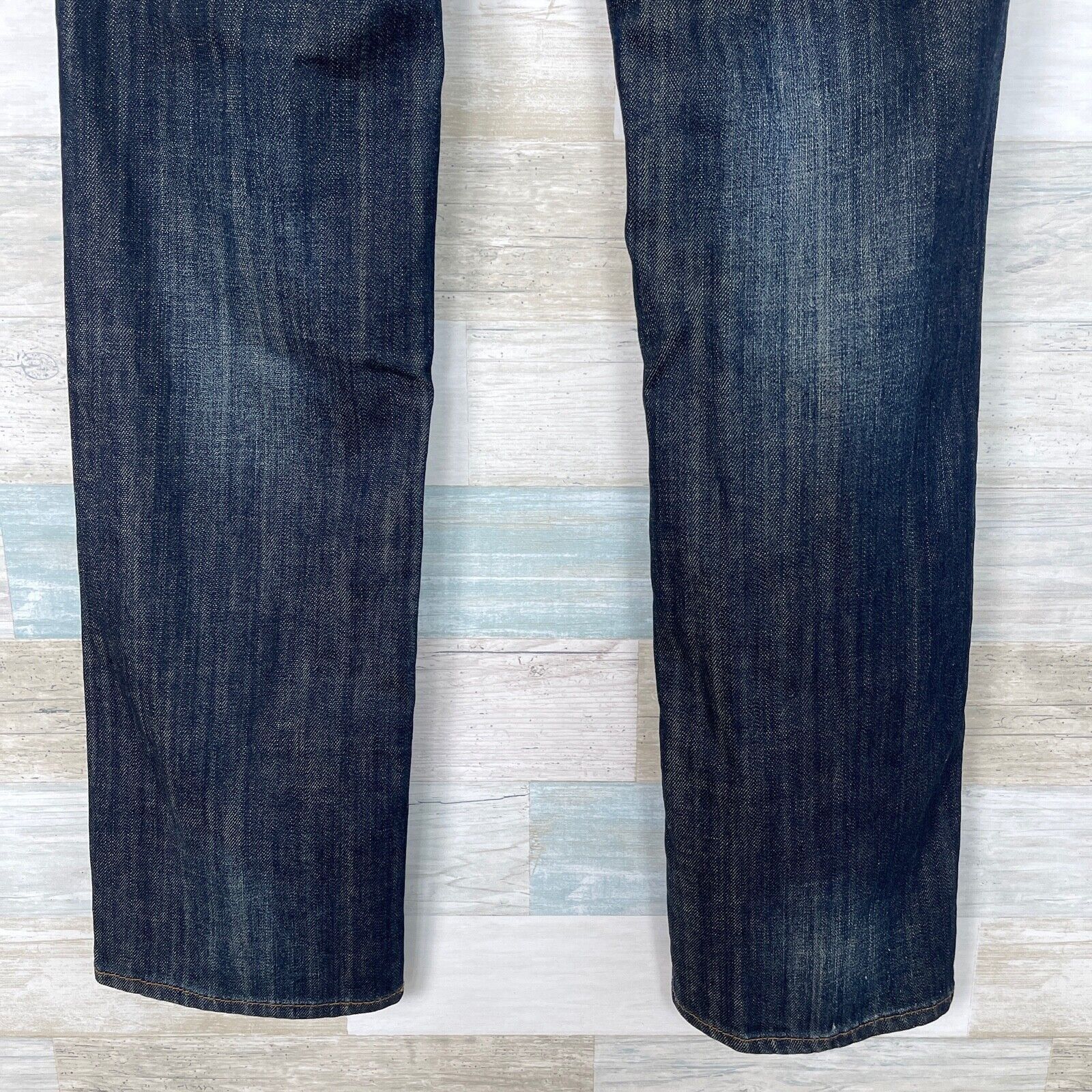 Empyre Empyre Skeletor Slim Straight Leg Jeans Dark Stretch 30 Size US 30 / EU 46 - 6 Thumbnail