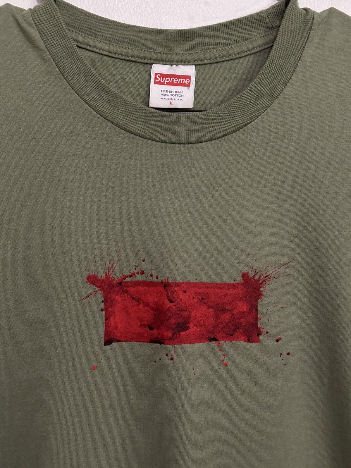 Supreme Supreme Ralph Steadman Box Logo Tee Size US L / EU 52-54 / 3 - 2 Thumbnail
