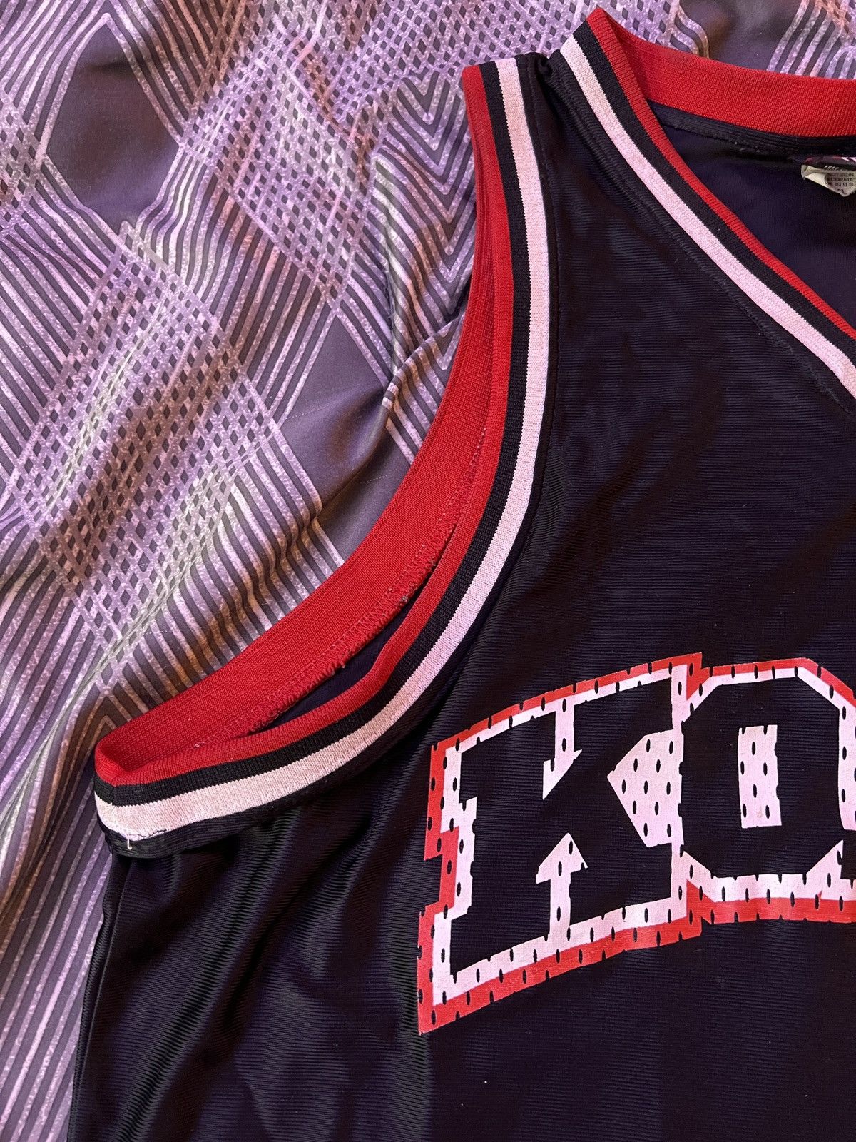 Band Tees × Vintage Vintage 98 Korn Basketball Jersey (Ultra Rare) Size US XL / EU 56 / 4 - 7 Thumbnail