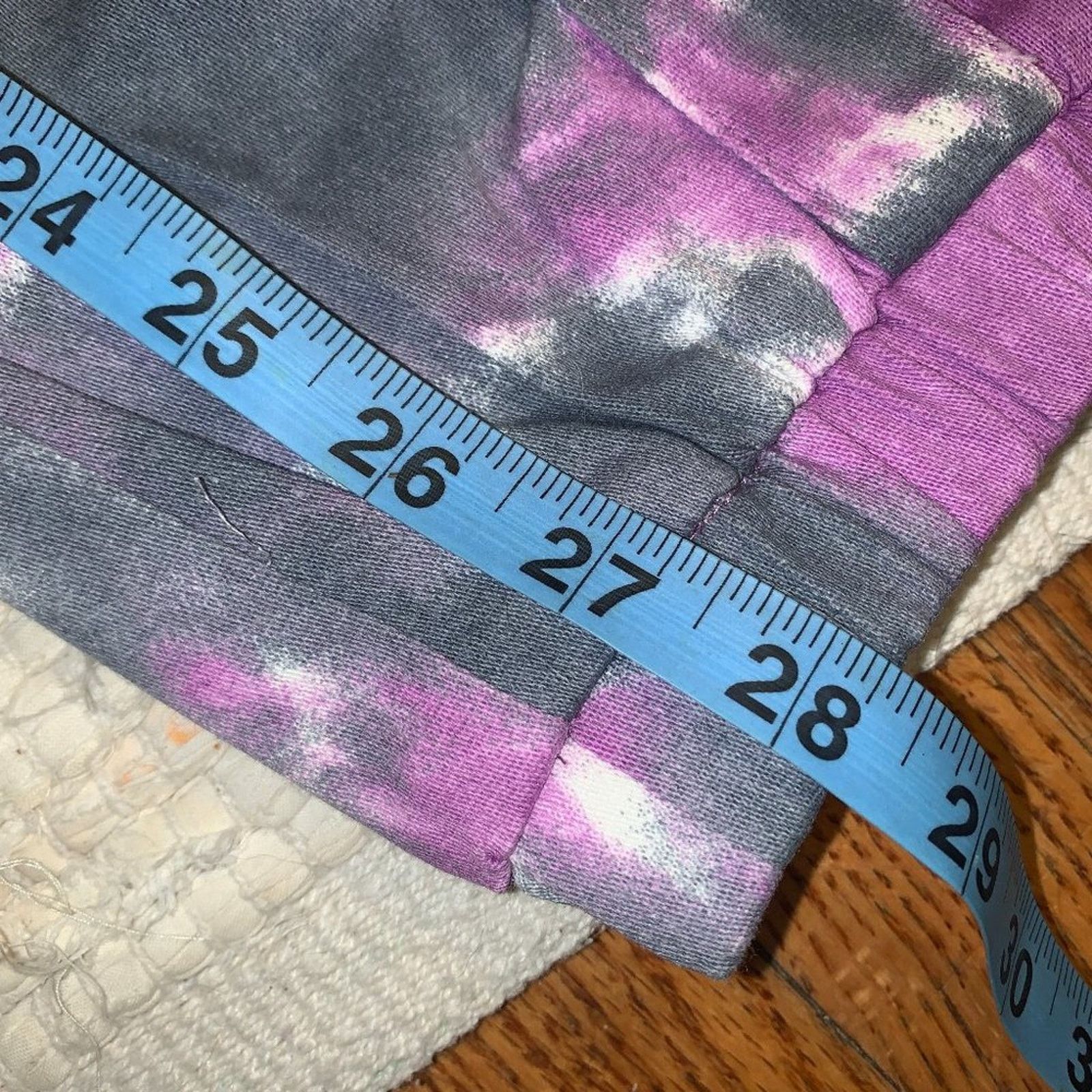Other NWT Y2K TIE DYE BUCKLED O RING CARGO UTILITY PANTS Size 28" / US 6 / IT 42 - 8 Thumbnail