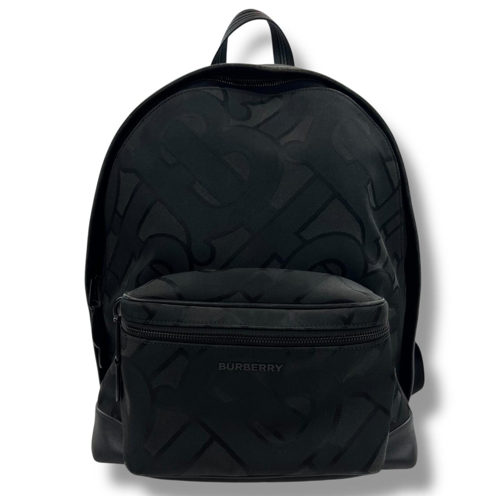 Burberry Burberry TB Monogram Black Backpack Size ONE SIZE - 2 Thumbnail