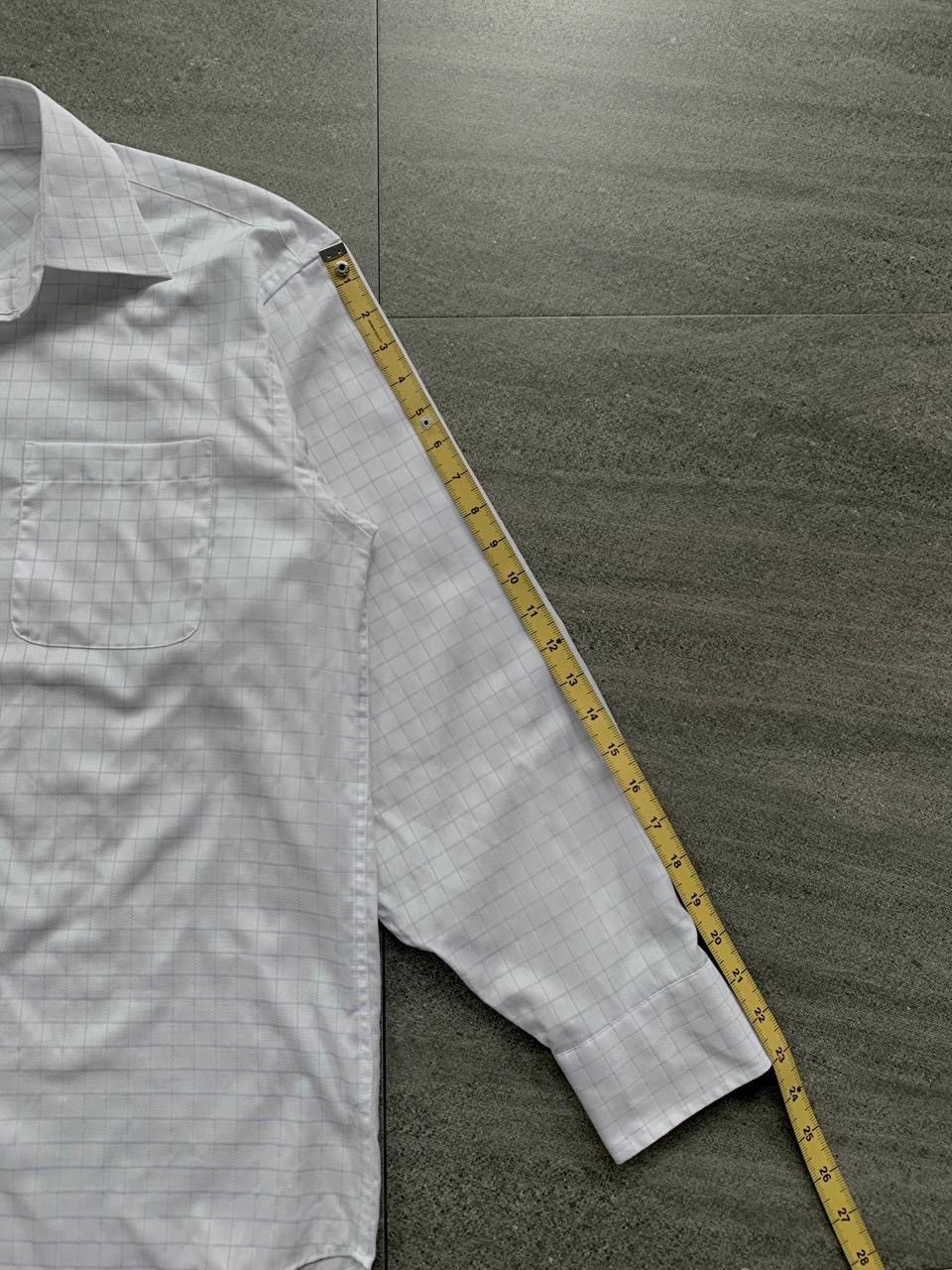 Yohji Yamamoto FREE TAX! Plaid Formal Shirt Size US M / EU 48-50 / 2 - 8 Thumbnail
