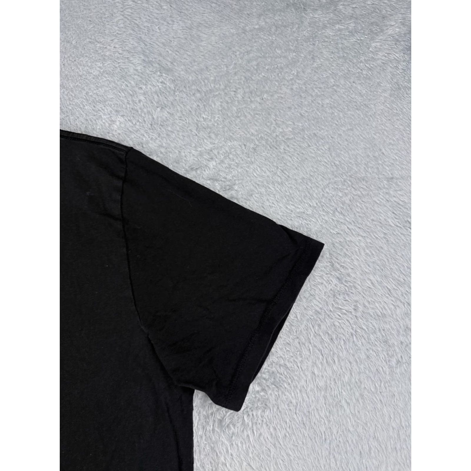 The North Face The North Face Shirt Men XL Black 100% Cotton Logo Short Sleeve Crew Neck Mens Size US XL / EU 56 / 4 - 2 Thumbnail