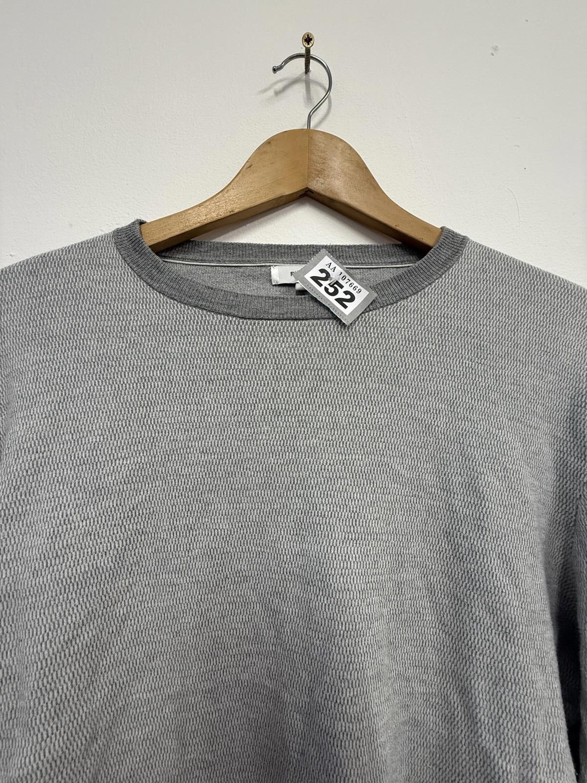 Reiss Reiss Grey Men's Long Sleeve Sweater Size M Size ONE SIZE - 2 Thumbnail