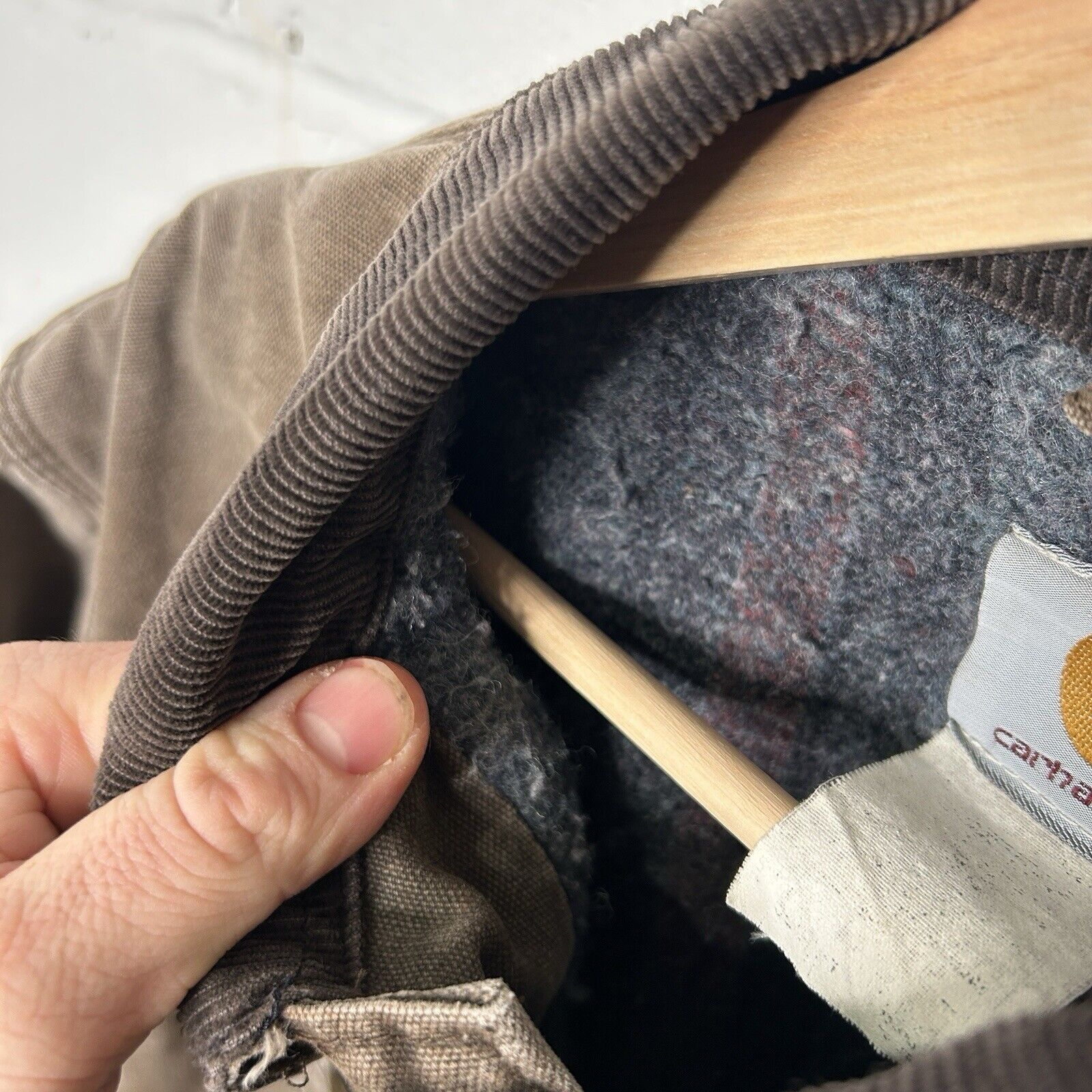 Carhartt Vintage Carhartt Blanket-Lined Chore Coat “Chestnut” C02 CHT Size US XL / EU 56 / 4 - 4 Thumbnail