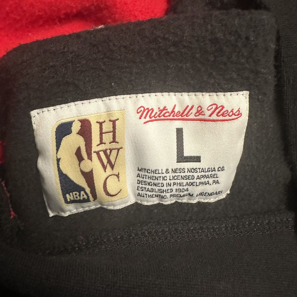 Mitchell & Ness × NBA Mitchell & Ness Hardwood Classics Chicago Bulls Sweatshirt Size US L / EU 52-54 / 3 - 12 Thumbnail
