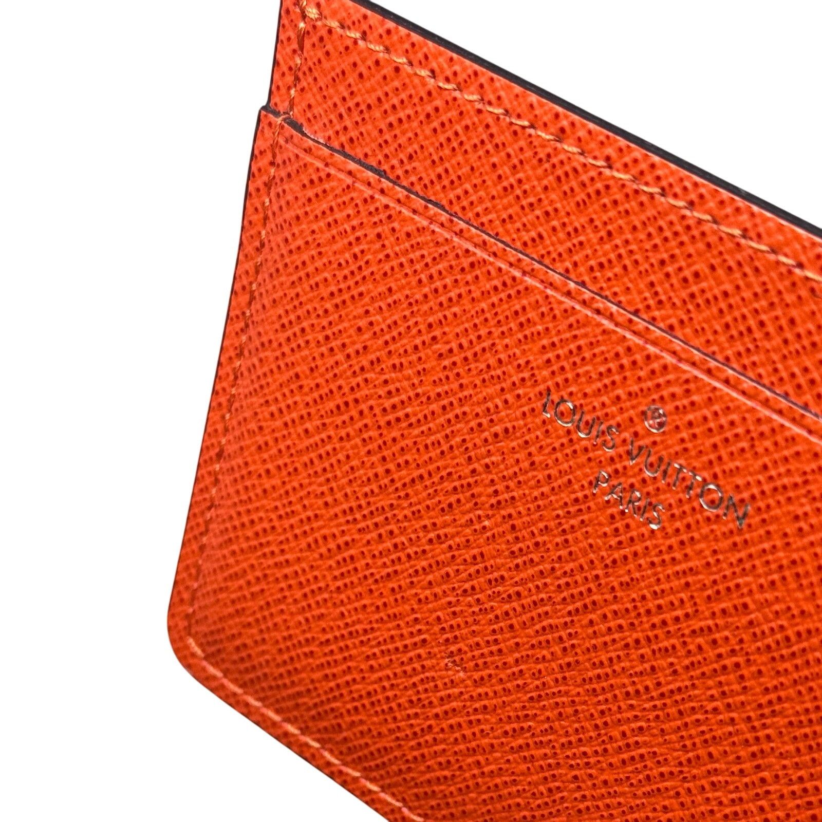 Louis Vuitton Louis Vuitton Orange Cardholder Wallet Size ONE SIZE - 8 Thumbnail