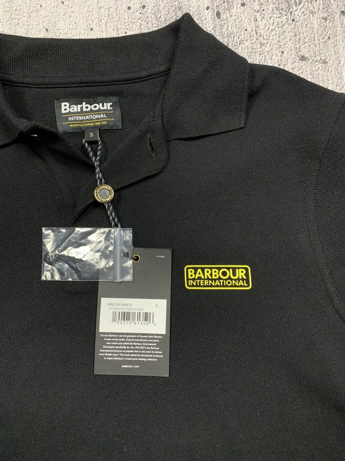 Barbour × Japanese Brand Barbour Polo Casual Old Money Style Tee Size US S / EU 44-46 / 1 - 4 Thumbnail