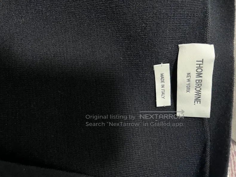Thom Browne Thom Browne Gray Sweater Size US XXL / EU 58 / 5 - 3 Thumbnail