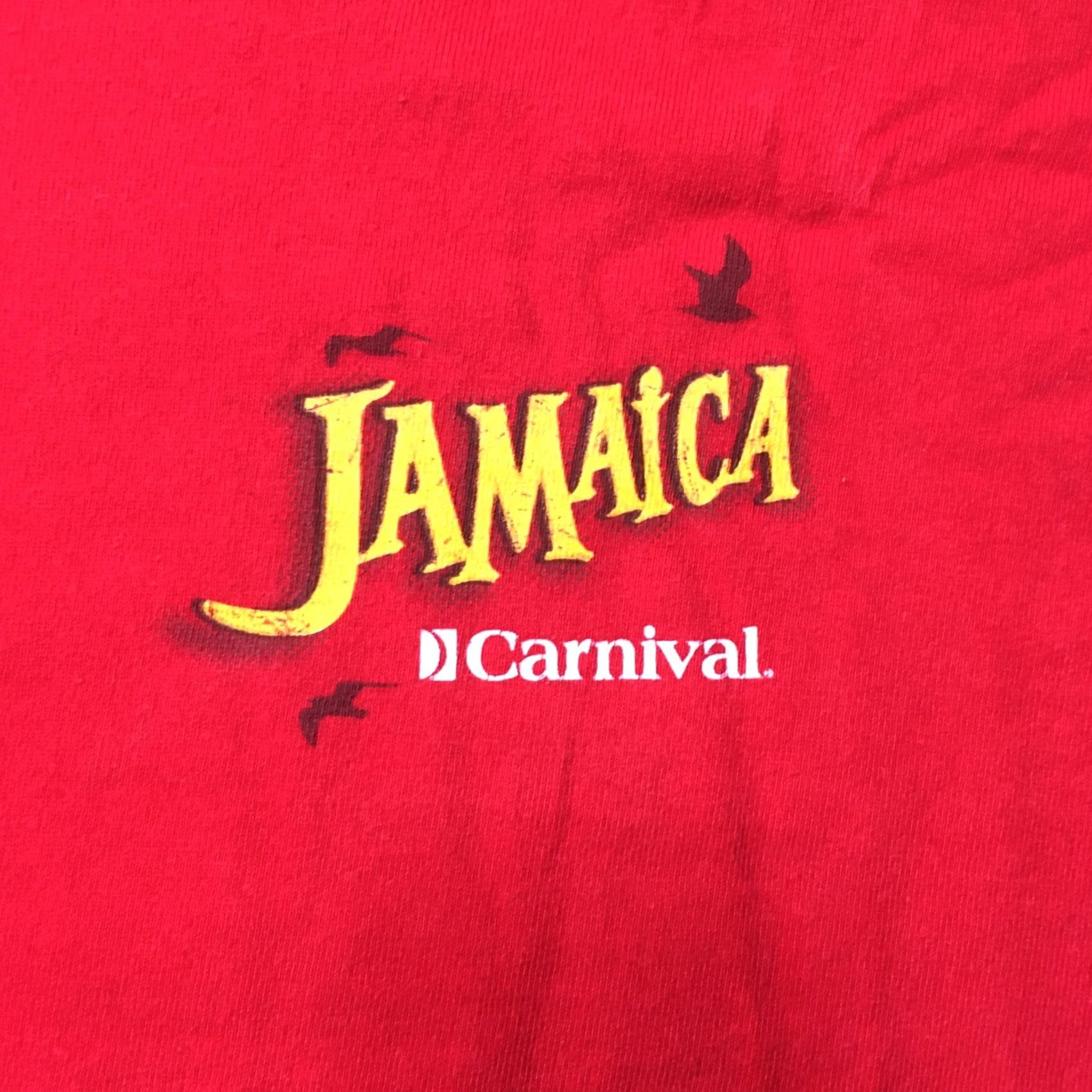 Paradise CARNIVAL Jamaica T-Shirt XL RED Graphic DRUMS PLMS PARADISE Size US XL / EU 56 / 4 - 3 Thumbnail