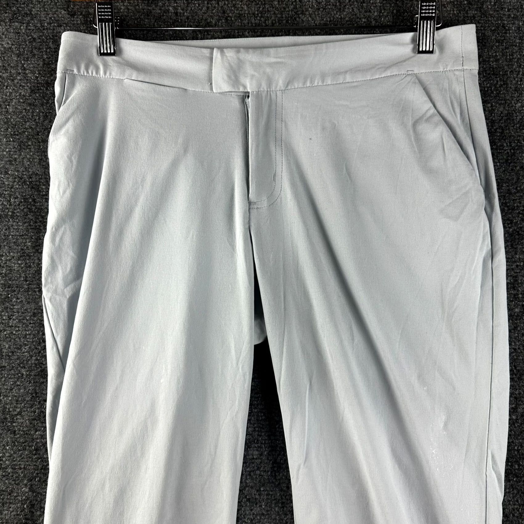 Vintage Columbia PFG Pants Womens 8 Gray Stretch Flat Front Zip Fly Pockets Fishing Gear Pants Size 30" / US 8 / IT 44 - 3 Thumbnail