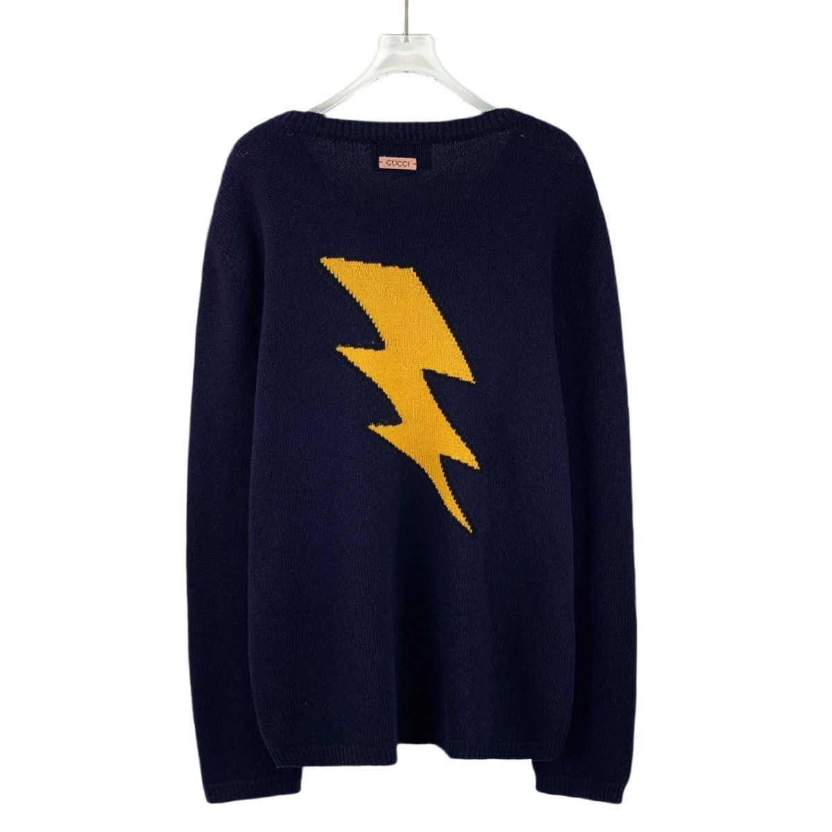 Gucci Gucci x Pokémon Navy Coral Snake Wool Knit Sweater K26WX Size US XXL / EU 58 / 5 - 2 Thumbnail