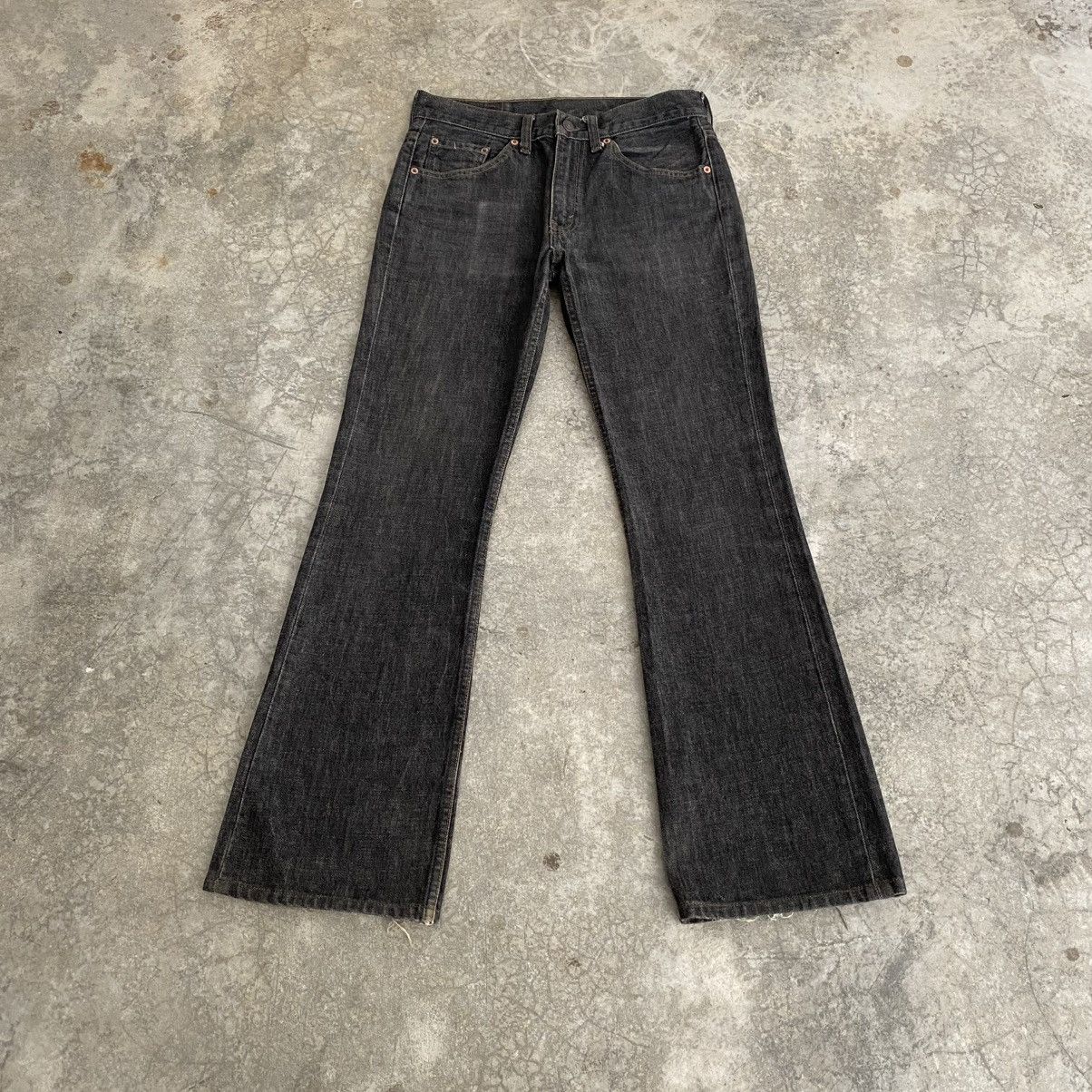 Levi's Size 30x31 Vintage Early 2000’s Levis 517 Black Flared Jeans Size US 30 / EU 46 - 1 Thumbnail