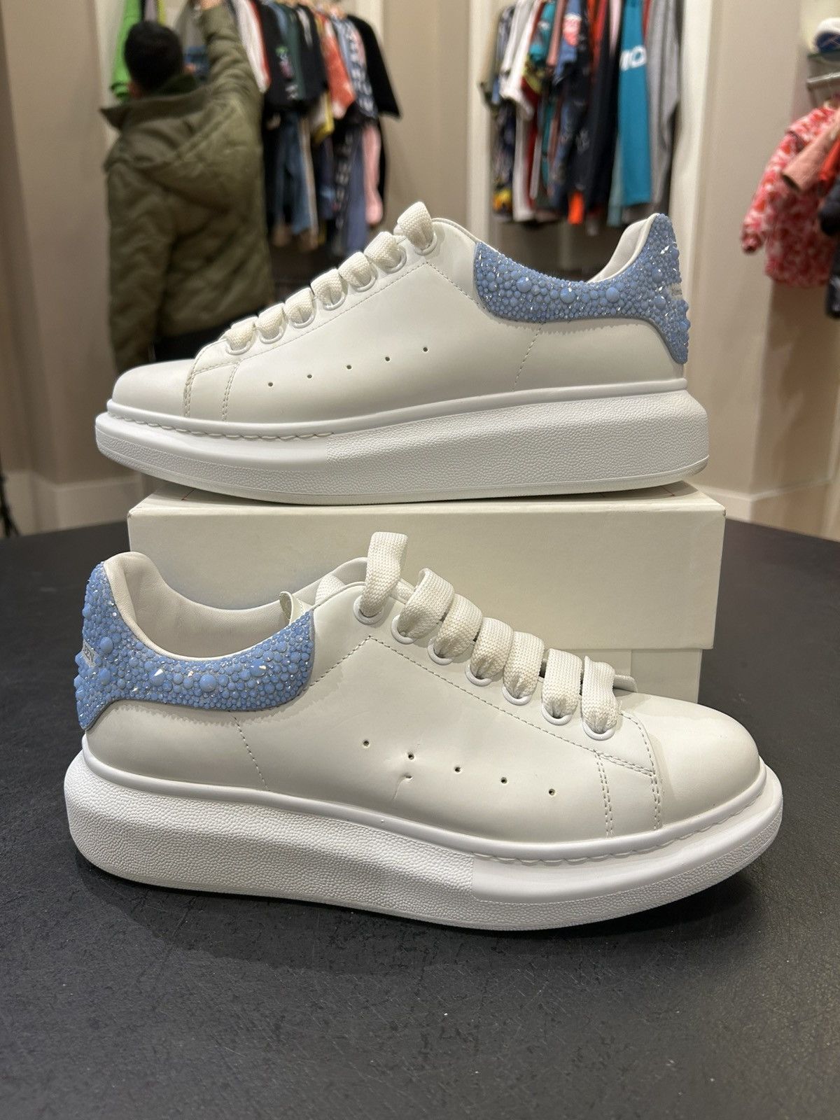 Alexander McQueen Alexander McQueen Oversized Jewels Sneaker Size US 7 / EU 40 - 1 Thumbnail