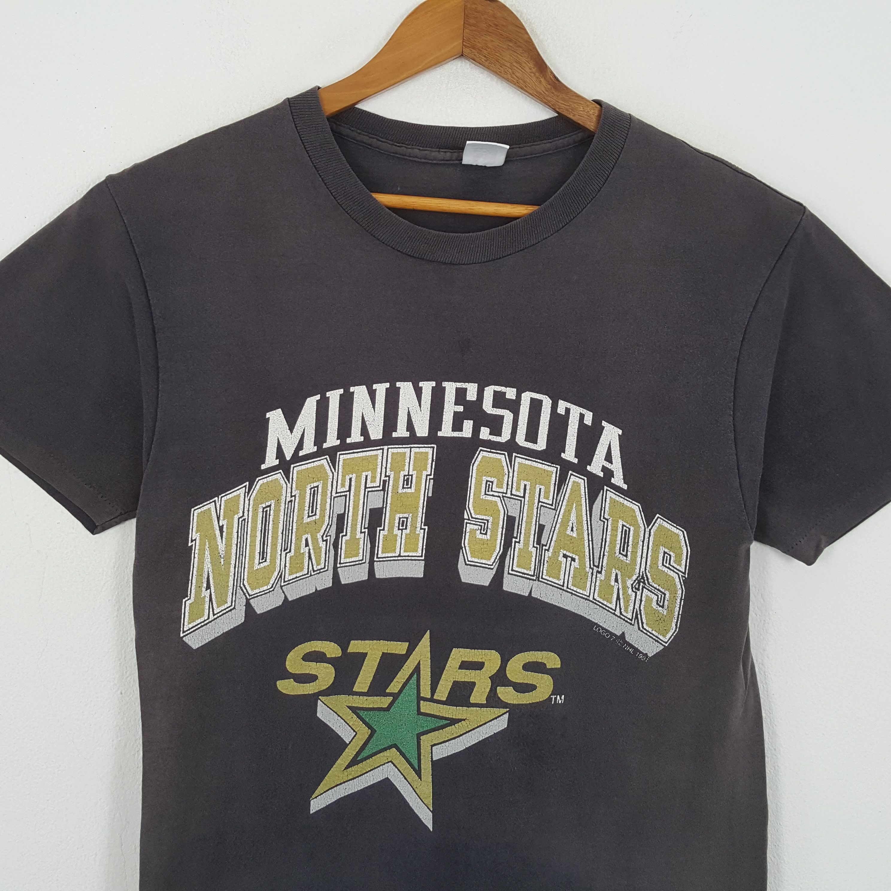 NFL × Vintage Vintage 90's MINNESOTA NORTH STARS American Football NFL Tee Size US M / EU 48-50 / 2 - 2 Thumbnail