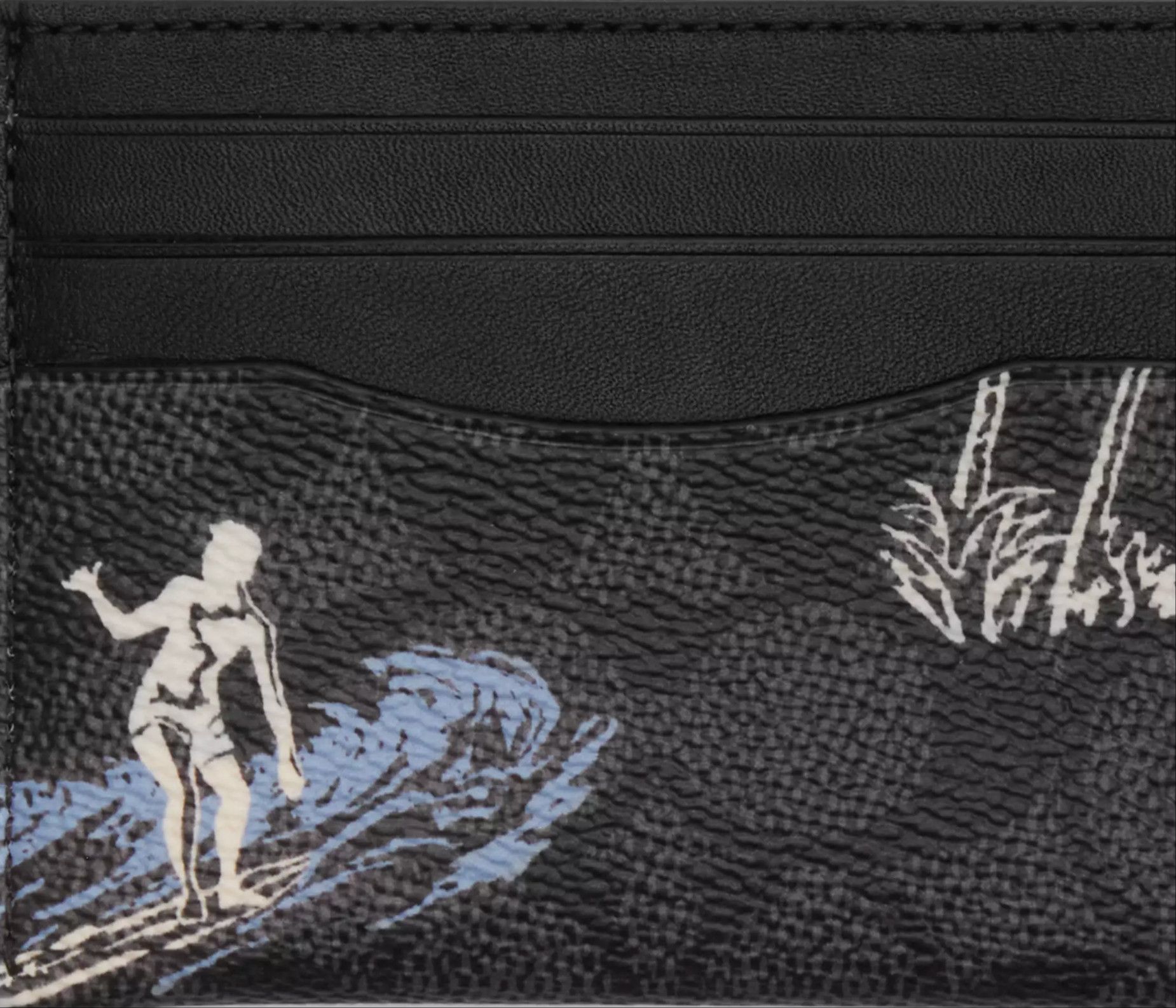 Coach Slim Id Card Case With Surf Print CBJ93 Size ONE SIZE - 7 Thumbnail