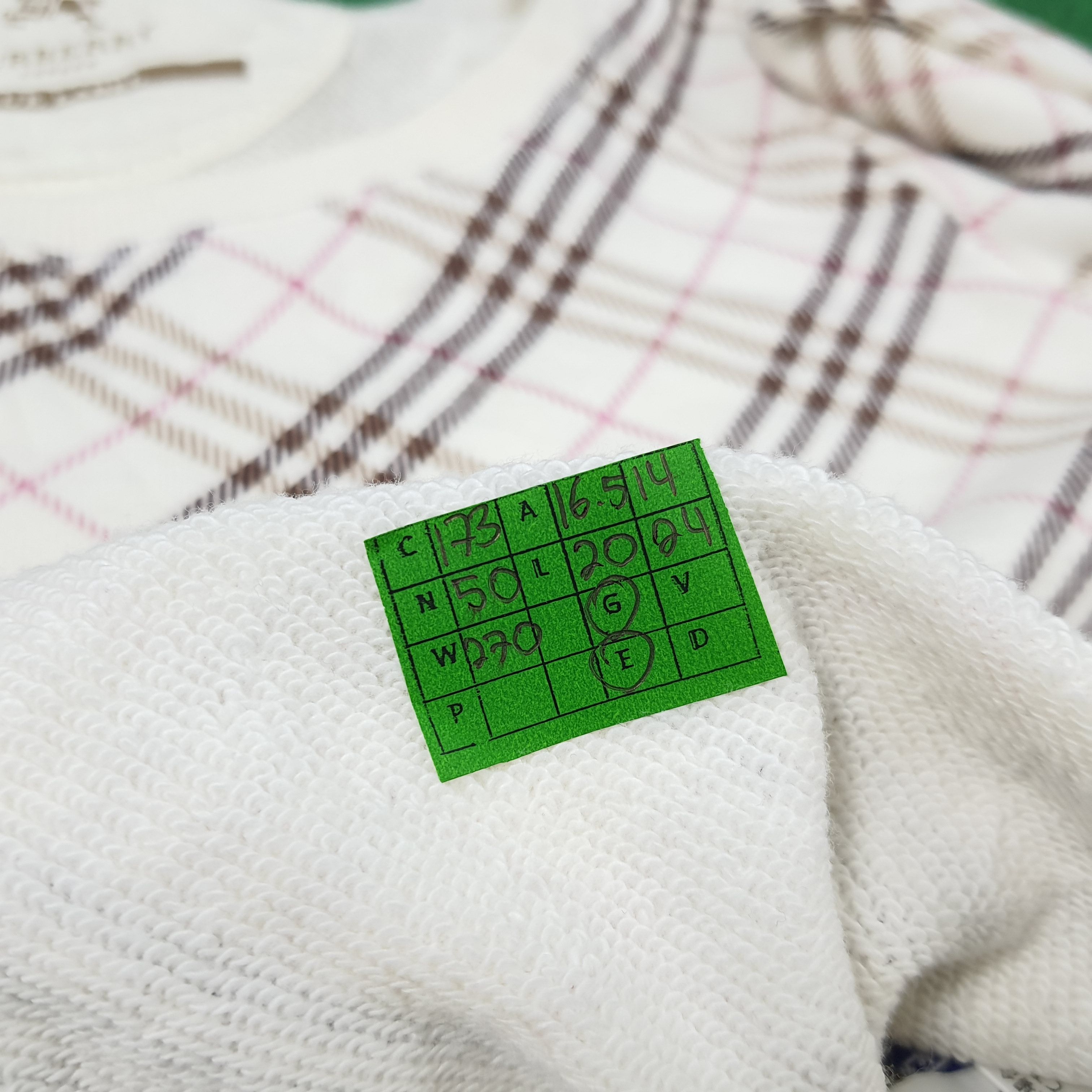 Burberry × Vintage Vintage Burberry Blue Label Long Sleeve Shirt Size XS / US 0-2 / IT 36-38 - 9 Thumbnail