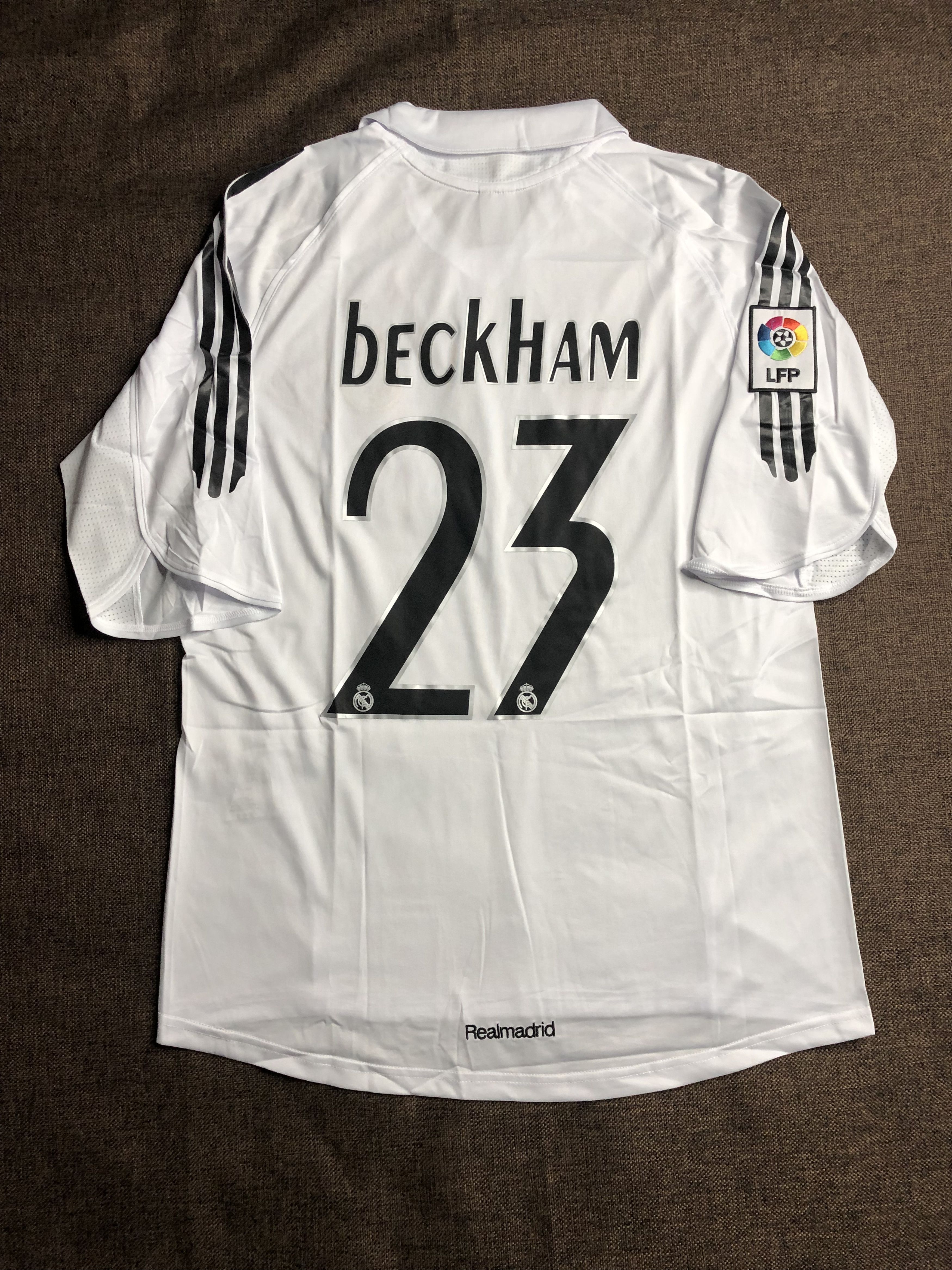 Vintage 2004-05 Backham Home Jersey Size US L / EU 52-54 / 3 - 2 Thumbnail