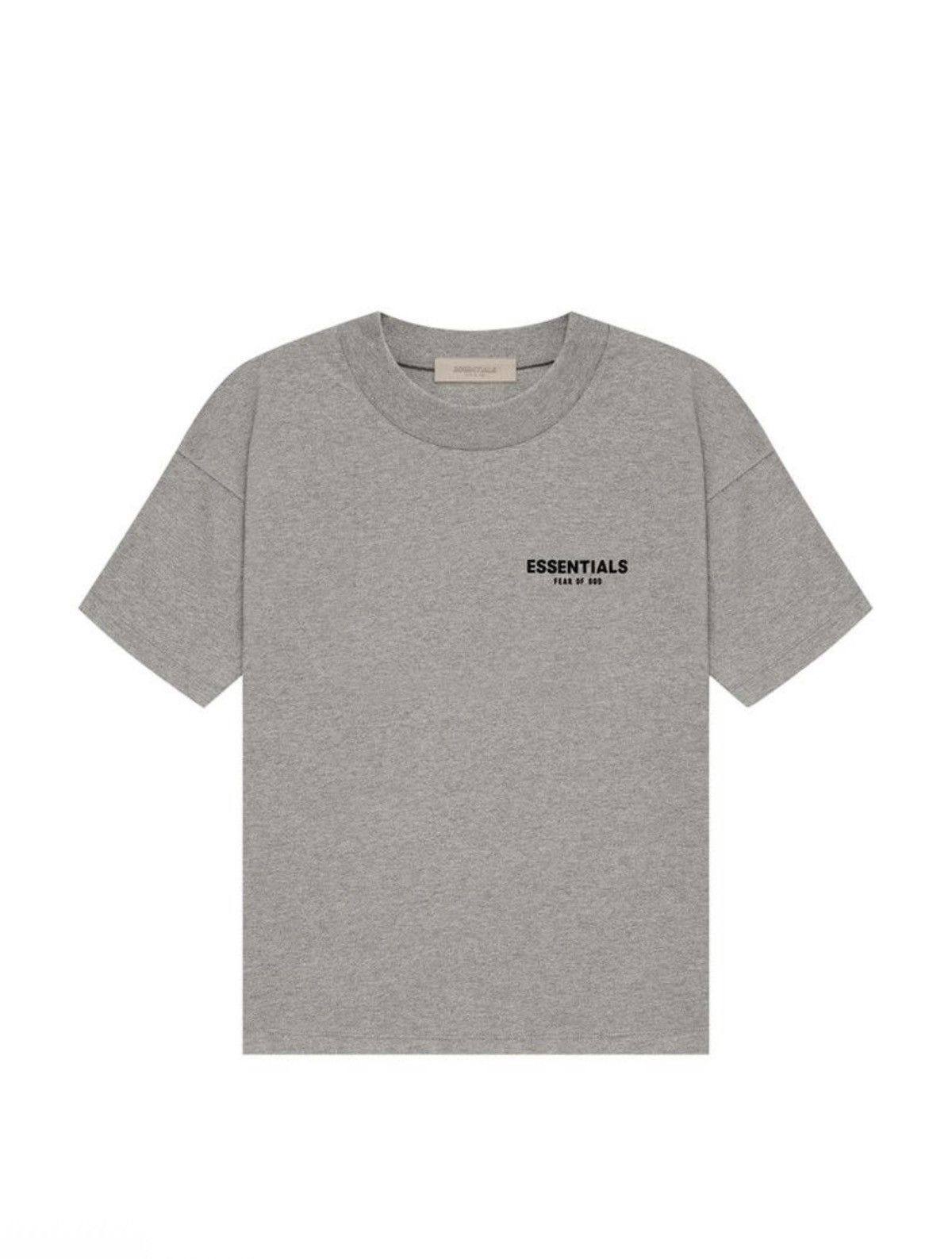 Essentials Fear of God Essentials "Dark Oatmeal" Tee Size US L / EU 52-54 / 3 - 1 Thumbnail