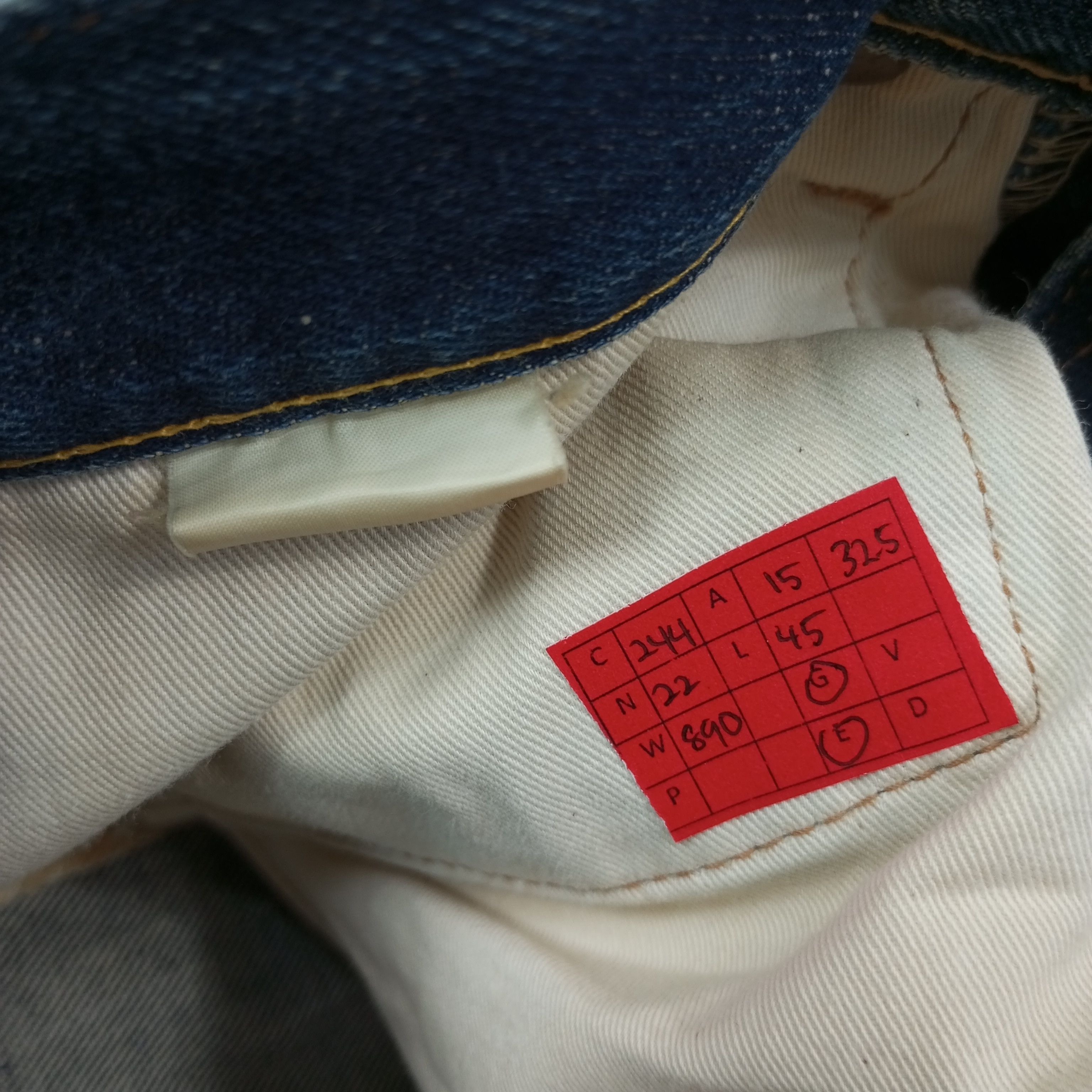 Evisu Vintage Evis Japanese Brand Custom Daicock Jeans c244n22 Size US 30 / EU 46 - 13 Thumbnail