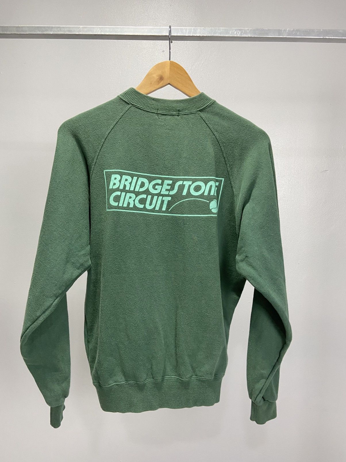 Vintage Vintage 90s Bridgestone sweatshirt Size US S / EU 44-46 / 1 - 1 Thumbnail