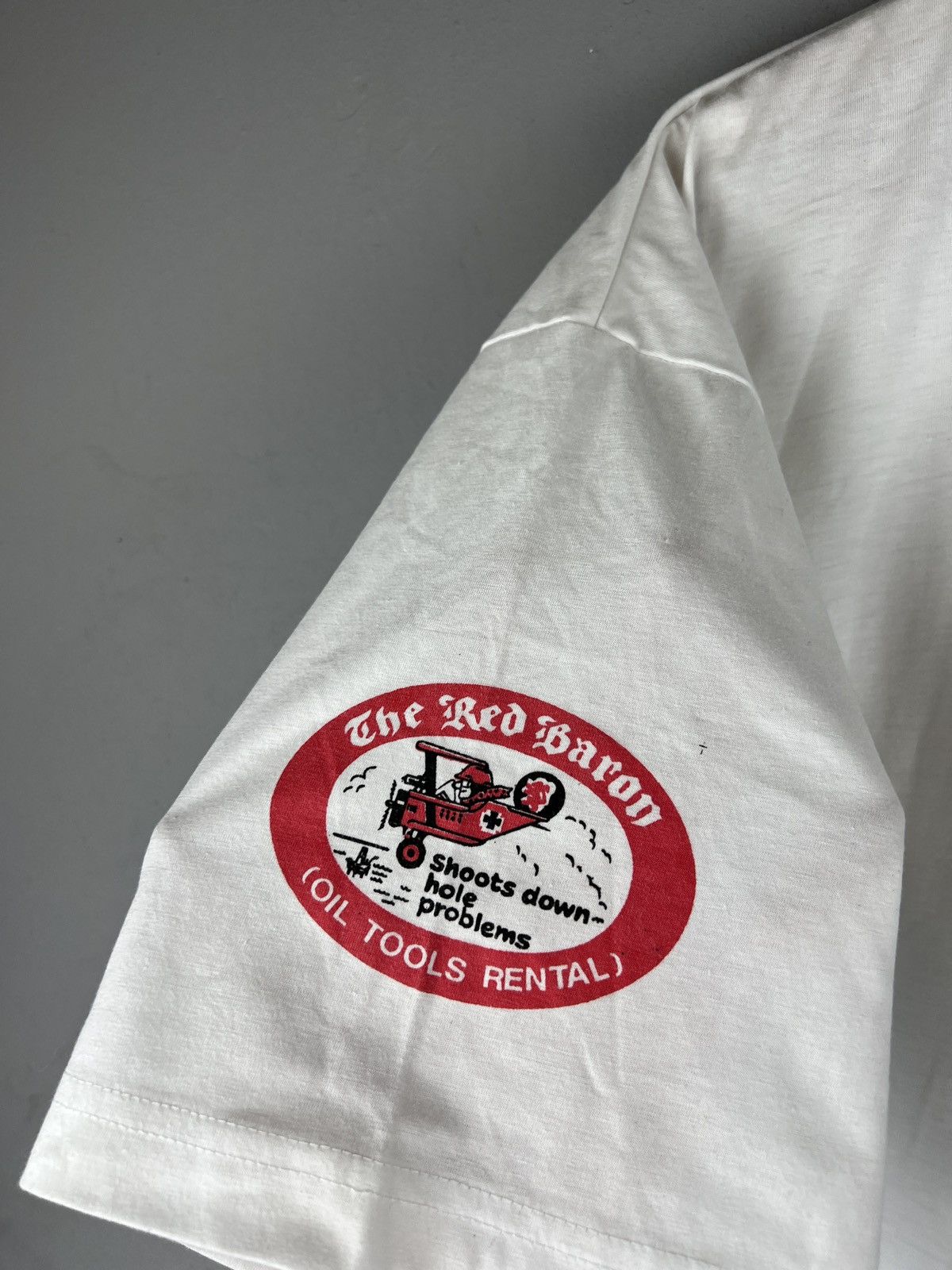 Vintage Vintage 80s Humor Vietnam Sex Big logo T Shirt y2k Size US XL / EU 56 / 4 - 7 Thumbnail