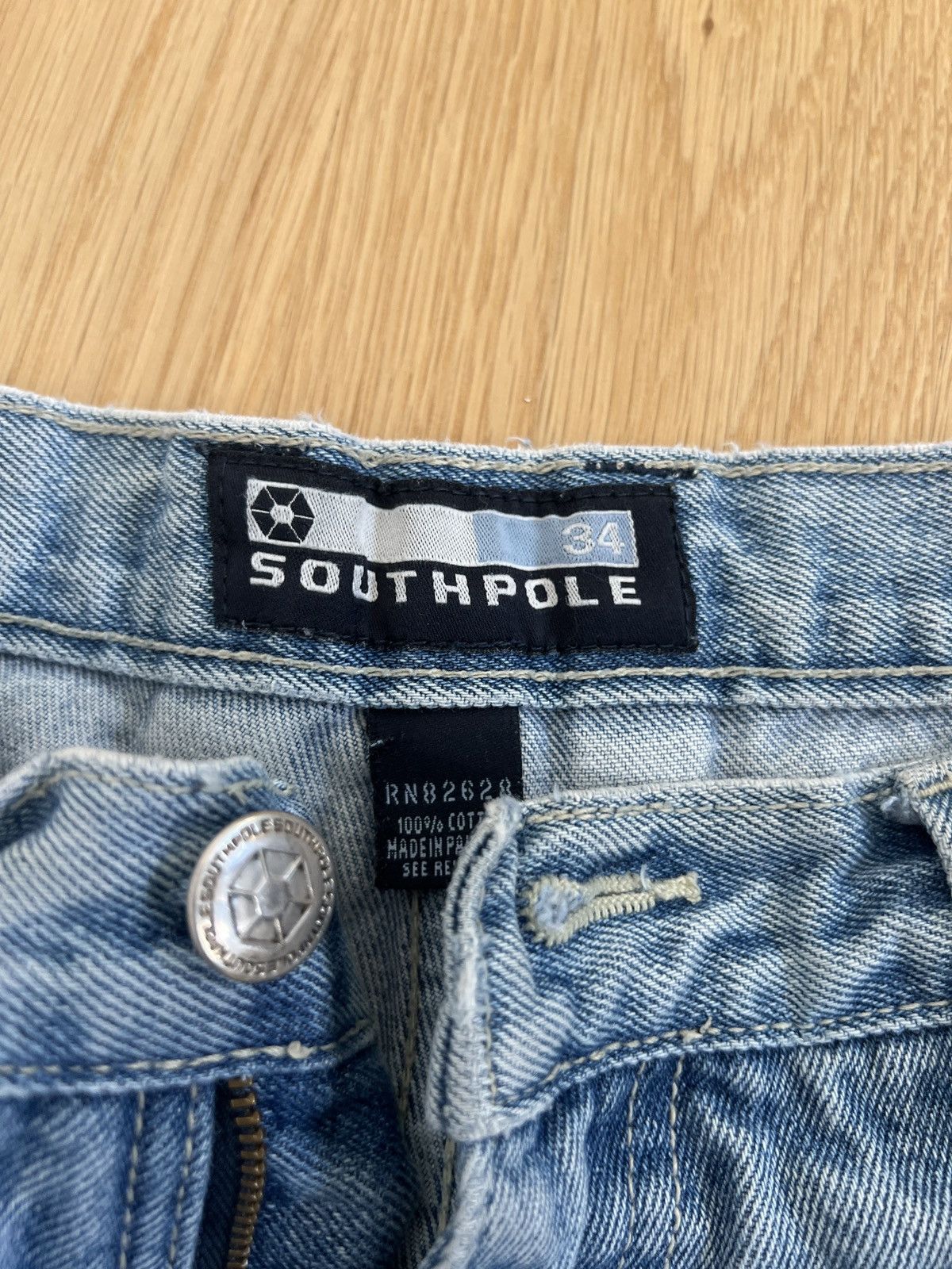 Southpole Light wash baggy South Pole jeans Size US 34 / EU 50 - 3 Thumbnail