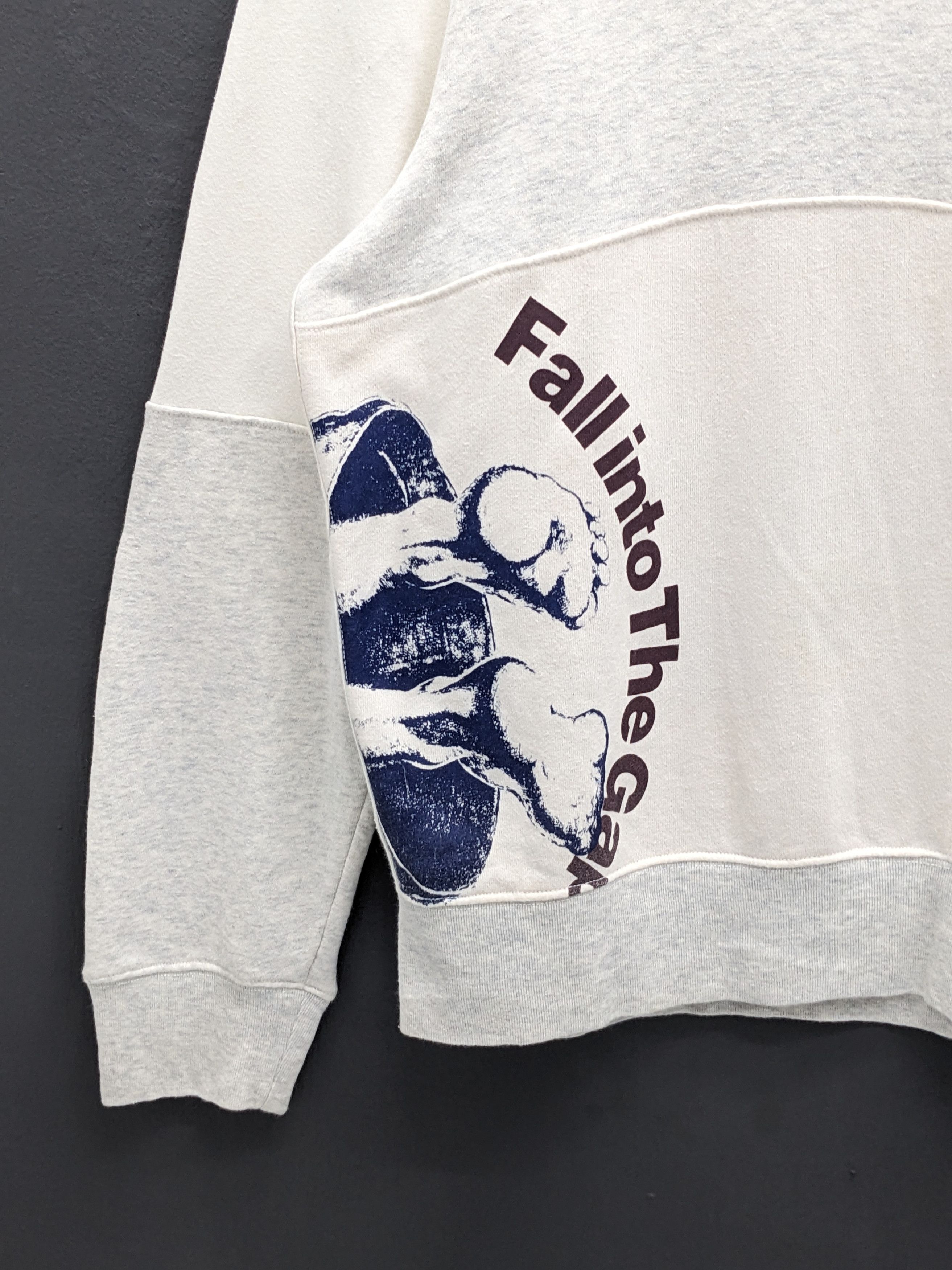 Gap GAP Patchwork Graphic Deconstructed Colorblock Sweatshirt Size US XL / EU 56 / 4 - 5 Thumbnail