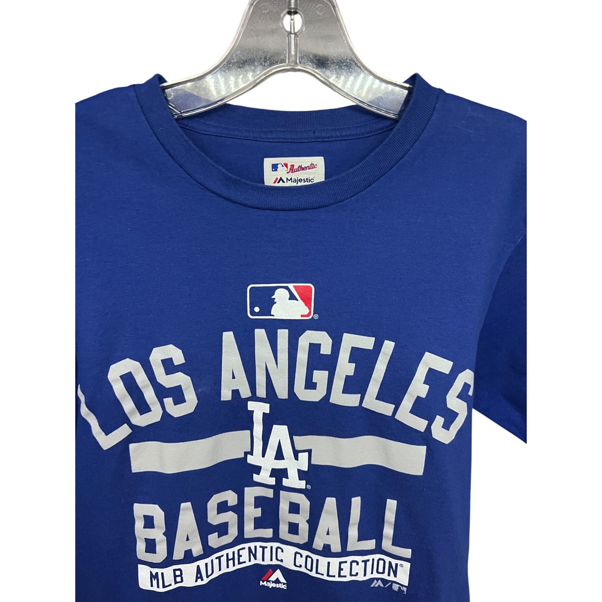 Majestic Majestic Mens LA Los Angeles Dodgers Baseball MLB Blue Graph Size US M / EU 48-50 / 2 - 3 Thumbnail