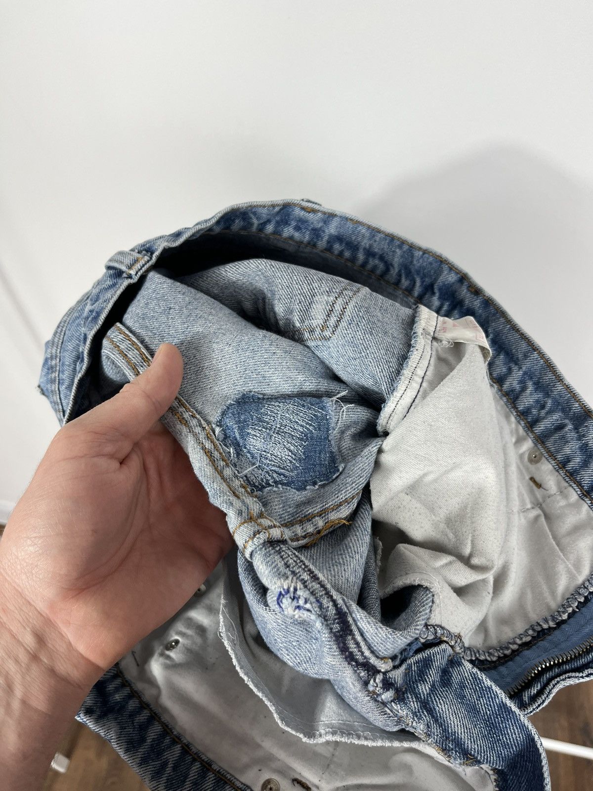 Levi's Vintage Levis Distressed Denim Jeans Pants Yugoslavia Size US 32 / EU 48 - 19 Thumbnail
