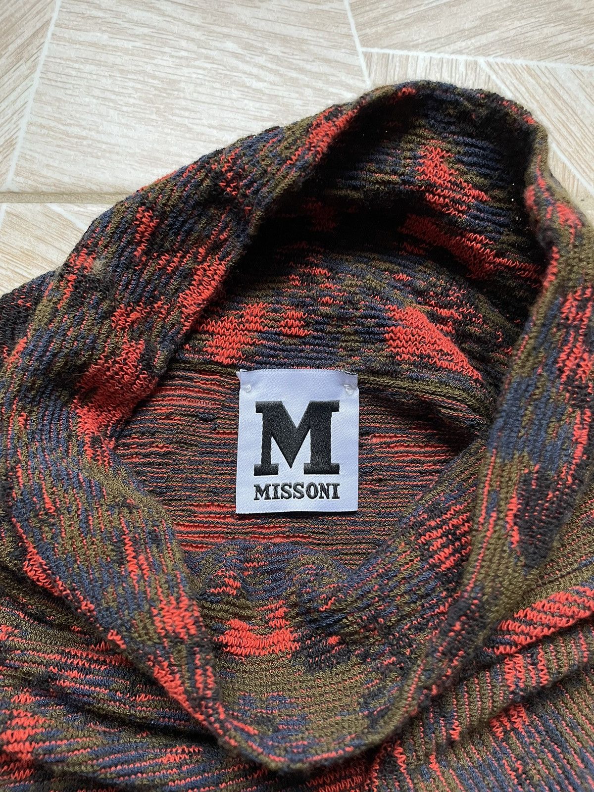 Missoni Italy Designer Missoni Women’s Stretch Knitted Sweater 42 Size M / US 6-8 / IT 42-44 - 6 Thumbnail