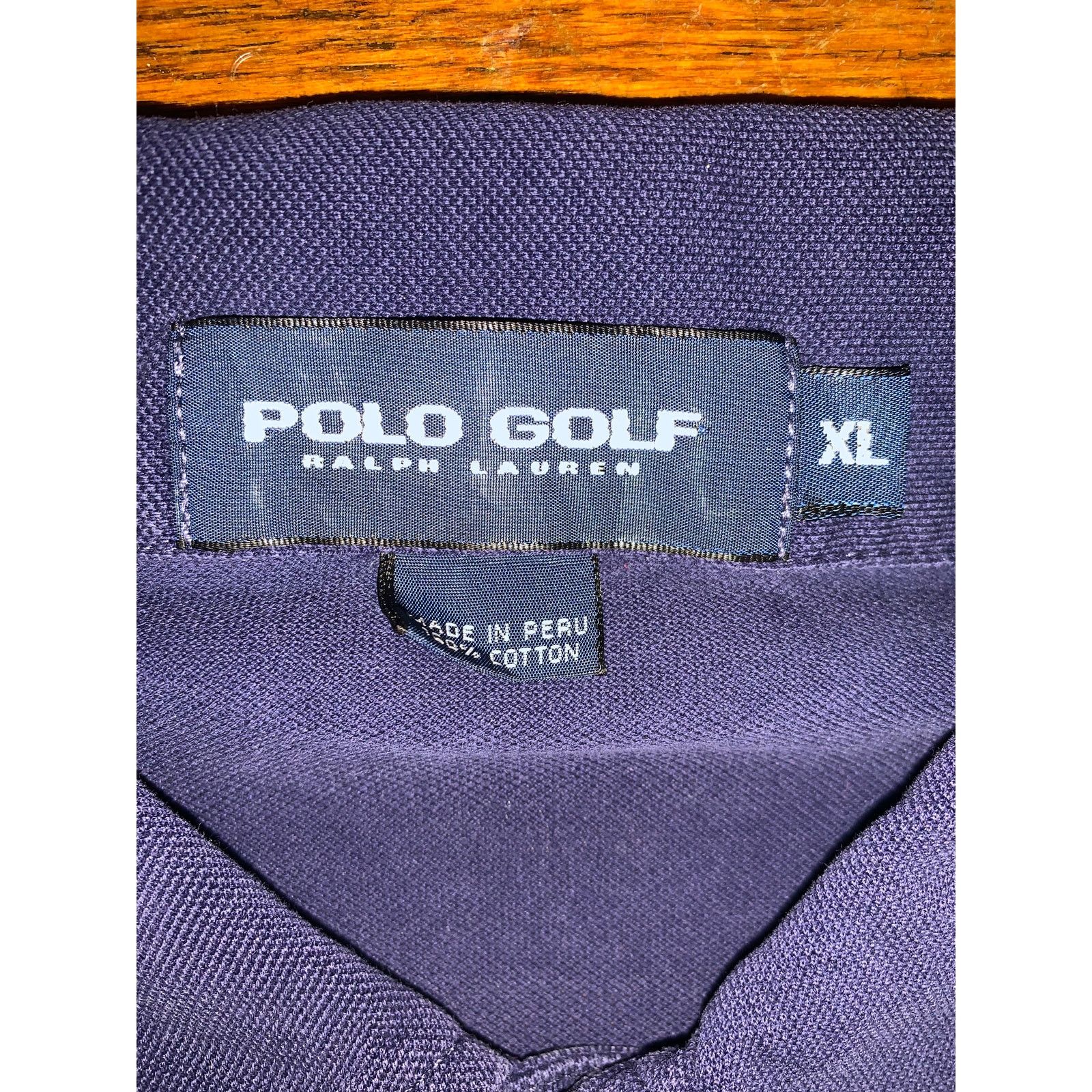Polo Ralph Lauren Polo Golf Ralph Lauren Navy Blue Polo Shirt XL Prestonwood Size US XL / EU 56 / 4 - 5 Thumbnail
