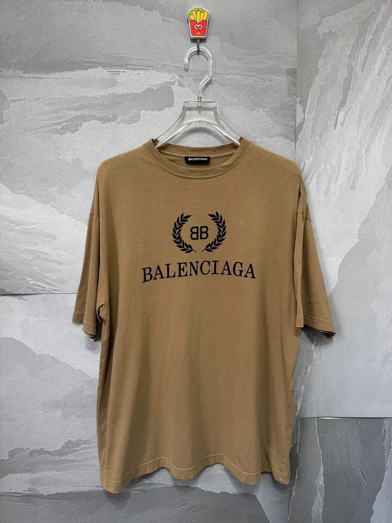 Balenciaga Balenciaga Wheat Spike Khaki Short Sleeve Size US S / EU 44-46 / 1 - 3 Thumbnail