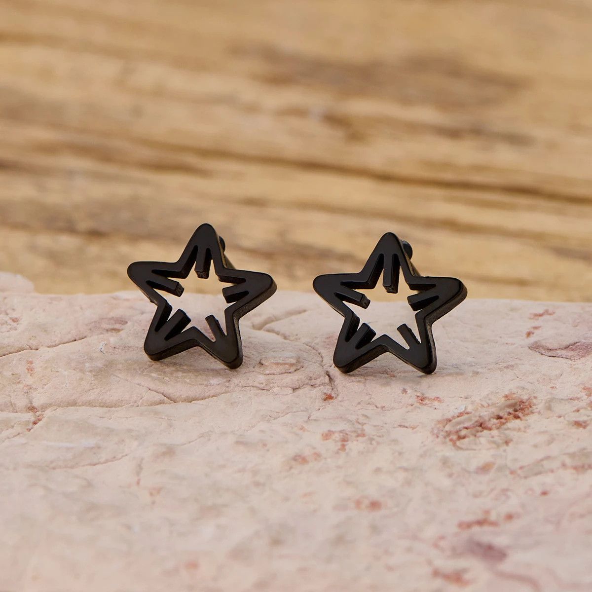 Jewelry Star Mini Stud Earrings Charm Earring Gift Size ONE SIZE - 1 Preview