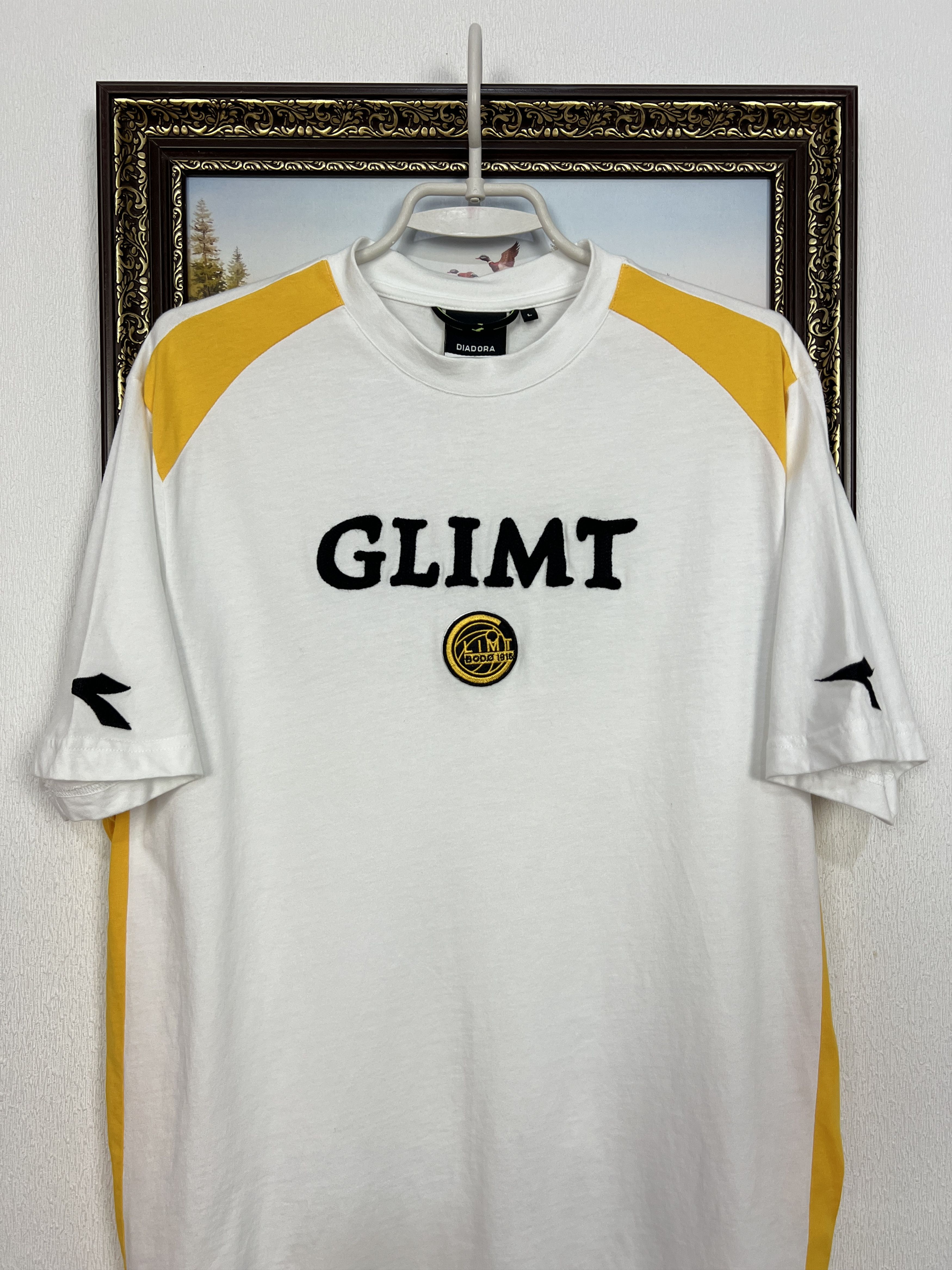 Diadora Vintage Bodo Glimt Football Train Shirt Soccer Jersey Trikot Size US L / EU 52-54 / 3 - 2 Thumbnail