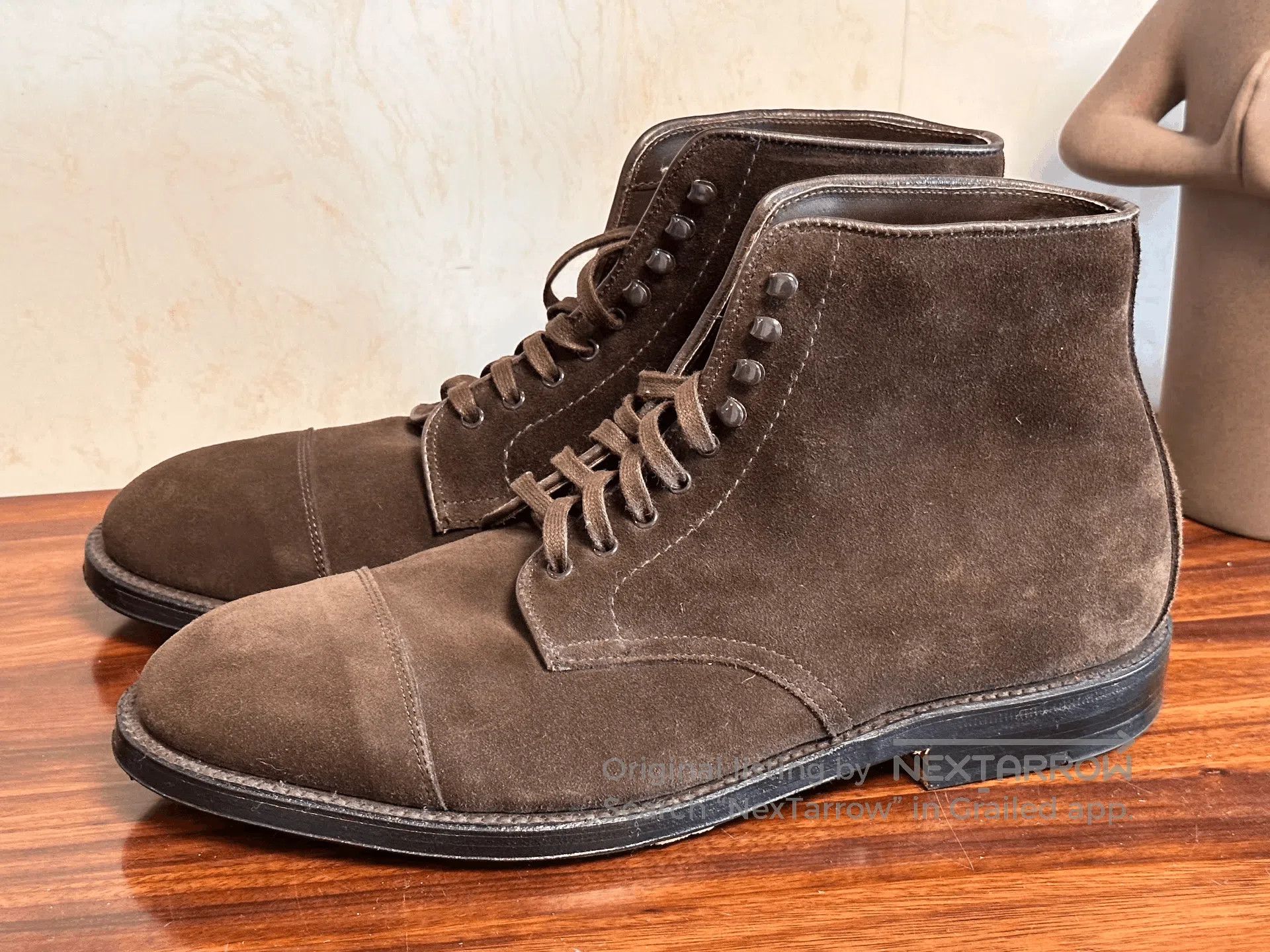 Alden Alden Captoe Clint Boot Brogue. Size US 9.5 / EU 42-43 - 2 Thumbnail