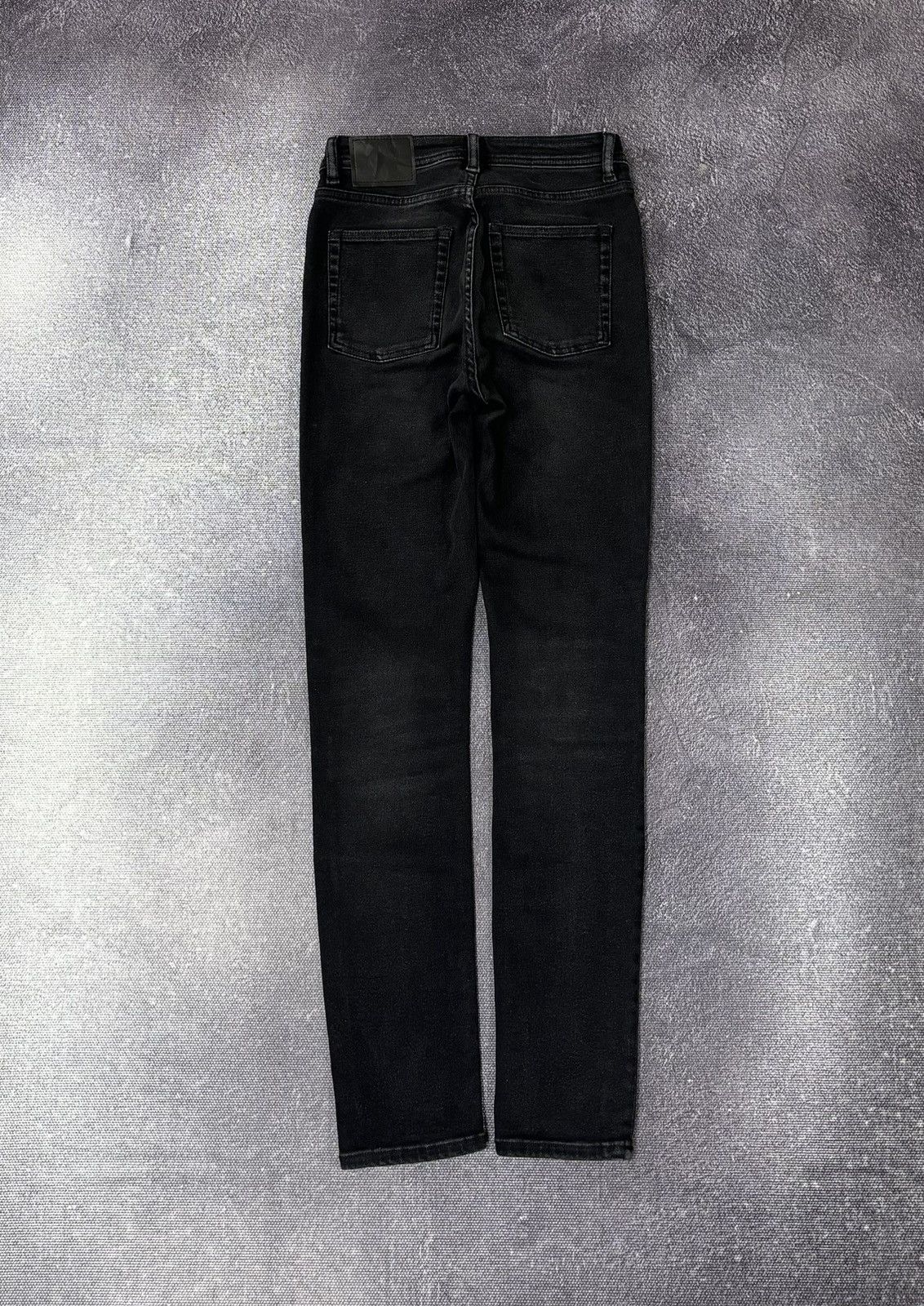 Acne Studios Acne Studios Bla Konst Peg Used Black Women’s Skinny Jeans Size 26" / US 2 / IT 38 - 2 Thumbnail