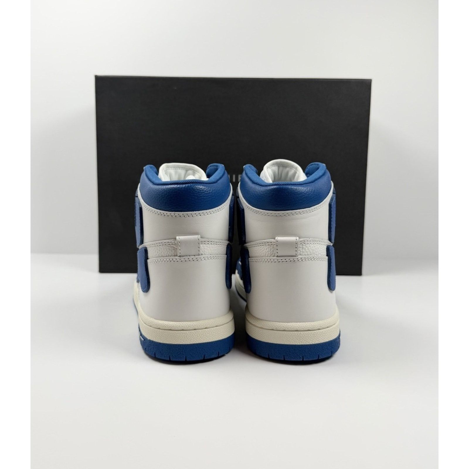 Amiri Size 40EU/7US - Amiri Skel Top High Top White Blue NEW! Size US 7 / EU 40 - 4 Thumbnail