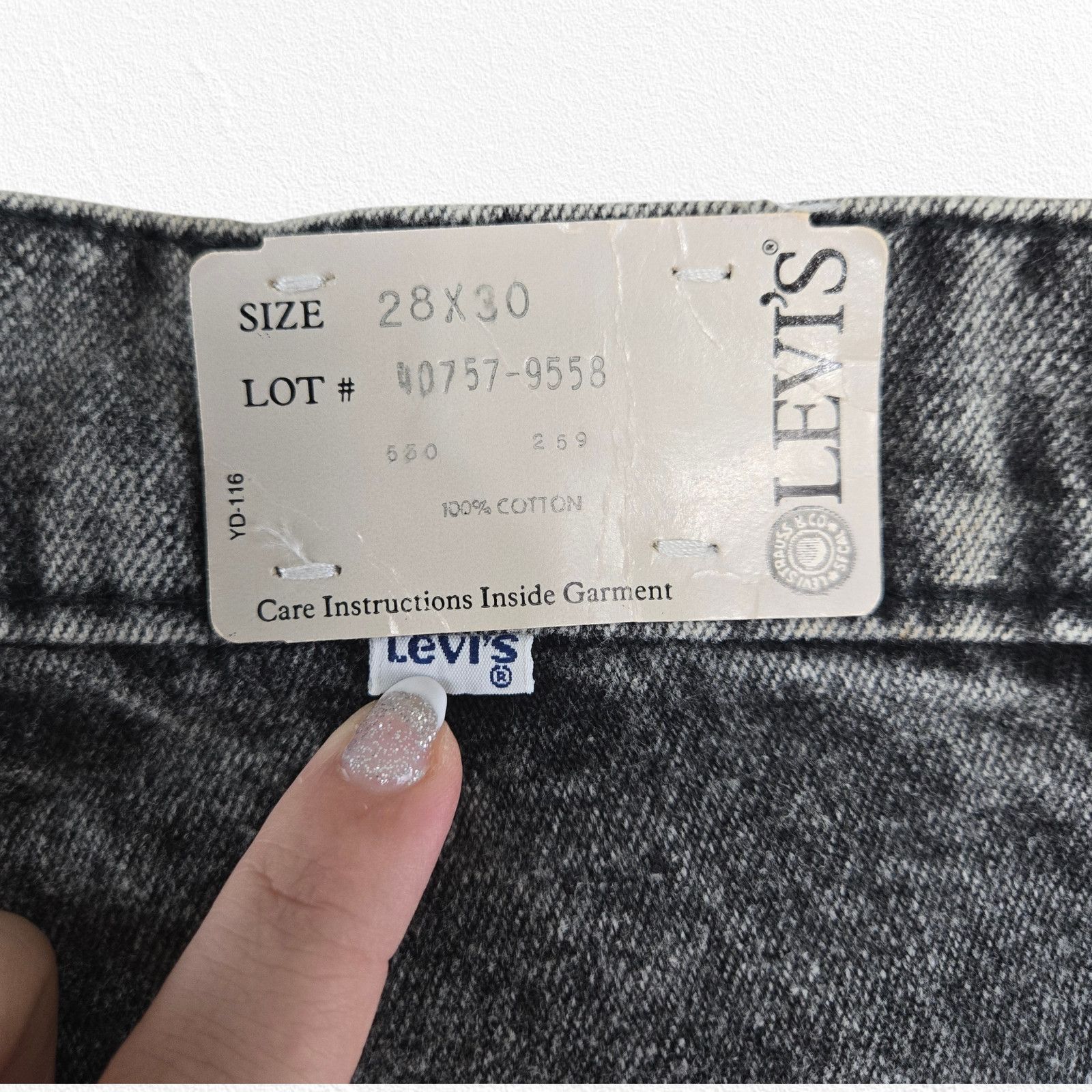 Levi's Levi’s Archive Sample Jeans USA High Rise 80s Size 28 Size 28" / US 6 / IT 42 - 7 Thumbnail