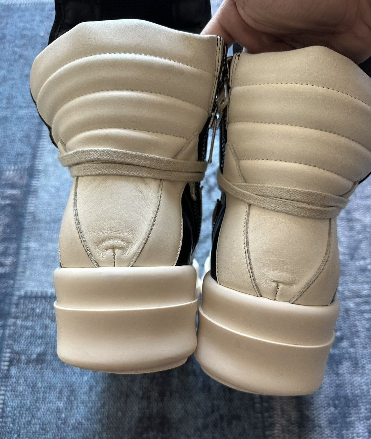 Rick Owens Rick Owens mainline thick-sole inverted triangle Size US 8 / EU 41 - 3 Thumbnail