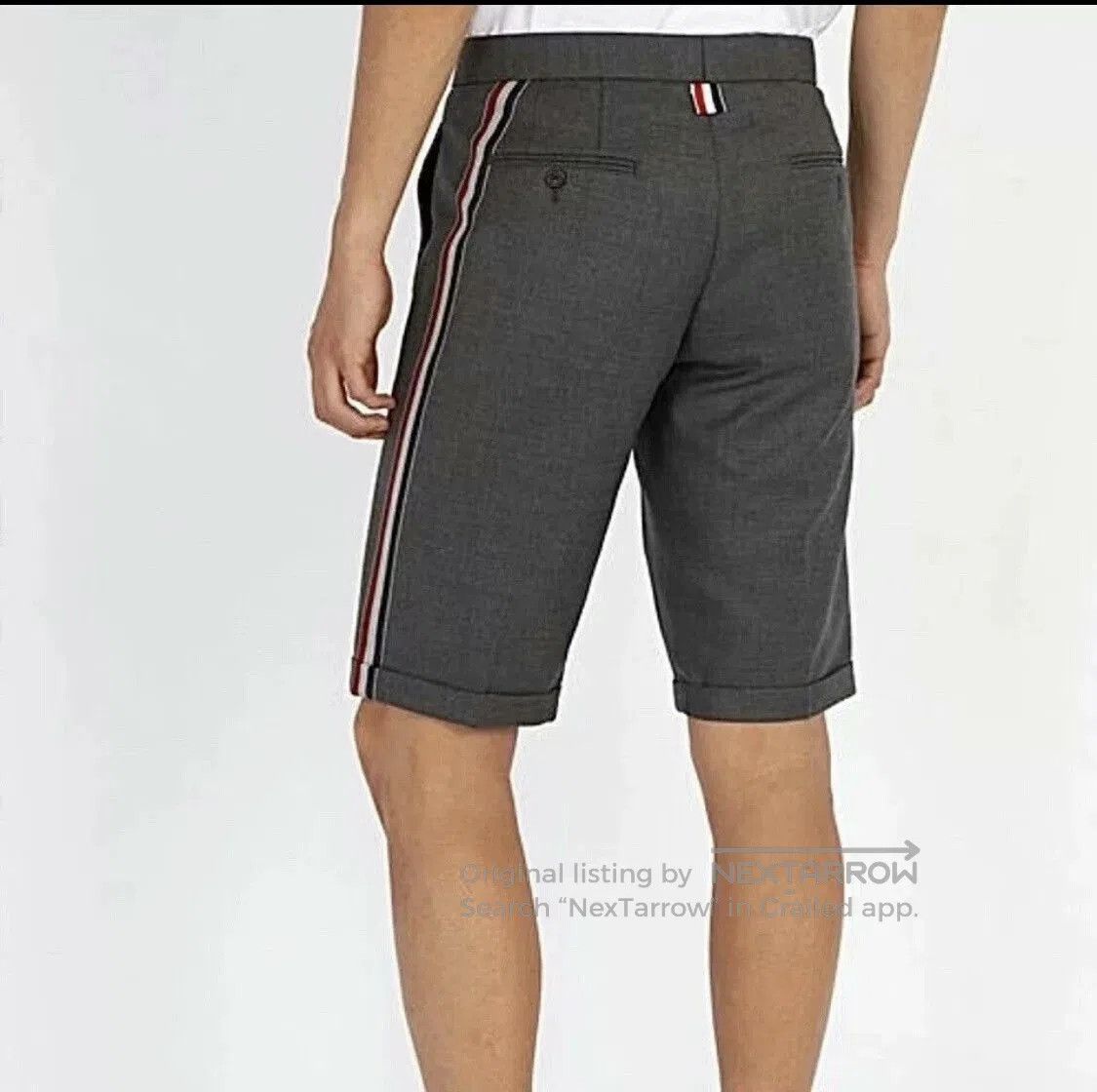 Thom Browne Thom Browne Three-Stripe Shorts. Size US 28 / EU 44 - 1 Thumbnail
