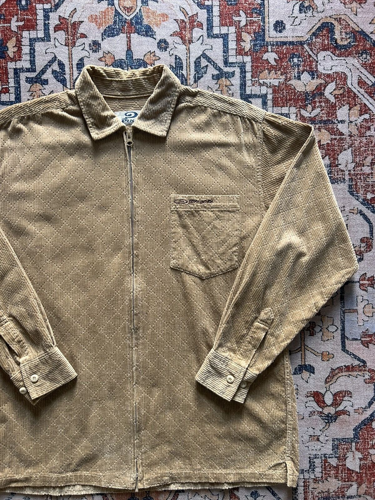 Vintage 90a Piko surf zipper shirt monogram Size US M / EU 48-50 / 2 - 3 Thumbnail