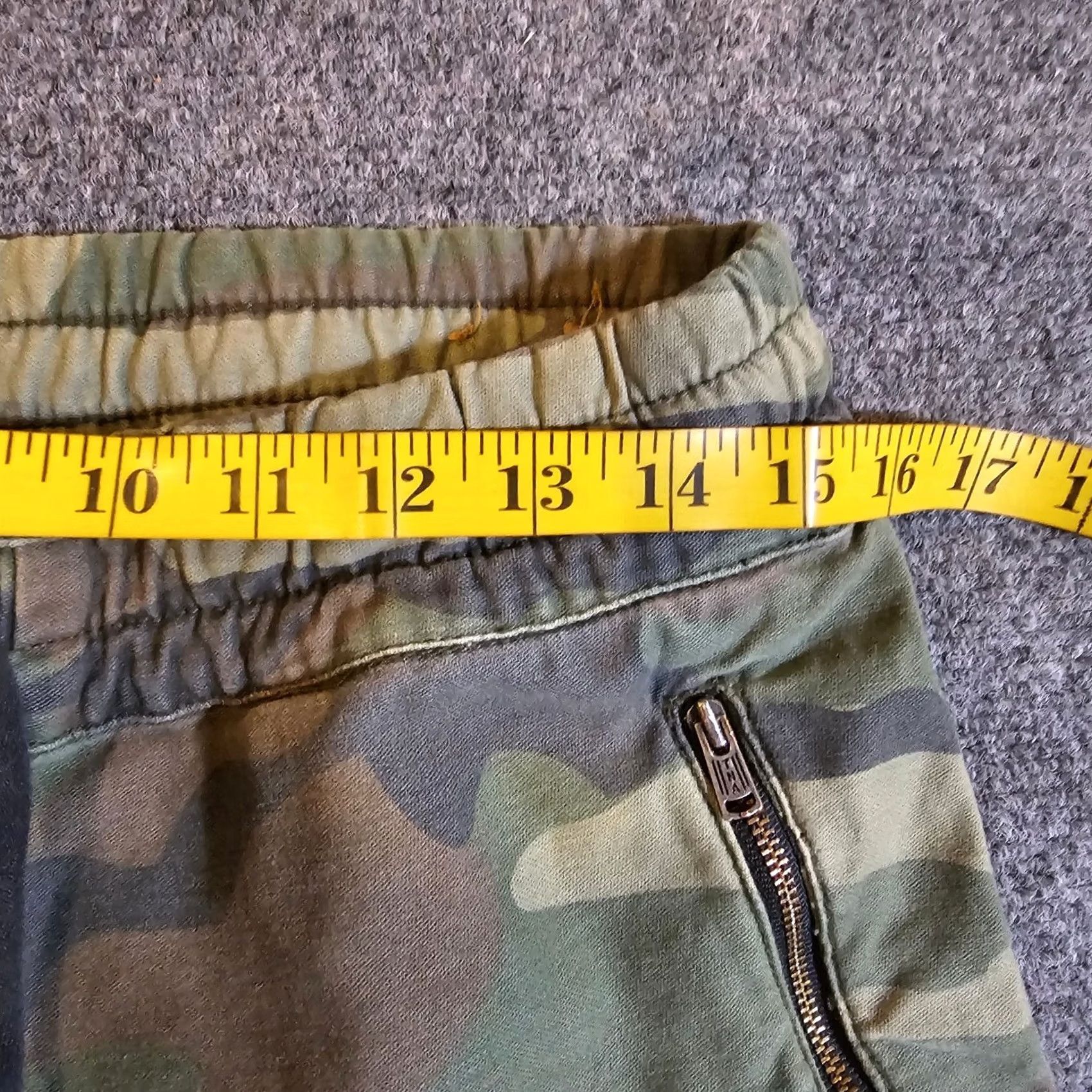 TNA TNA Pants Womens 6 Green Camo Joggers Zipper Pockets Sweatpants Casual Atheltic Shirt Size 28" / US 6 / IT 42 - 5 Thumbnail