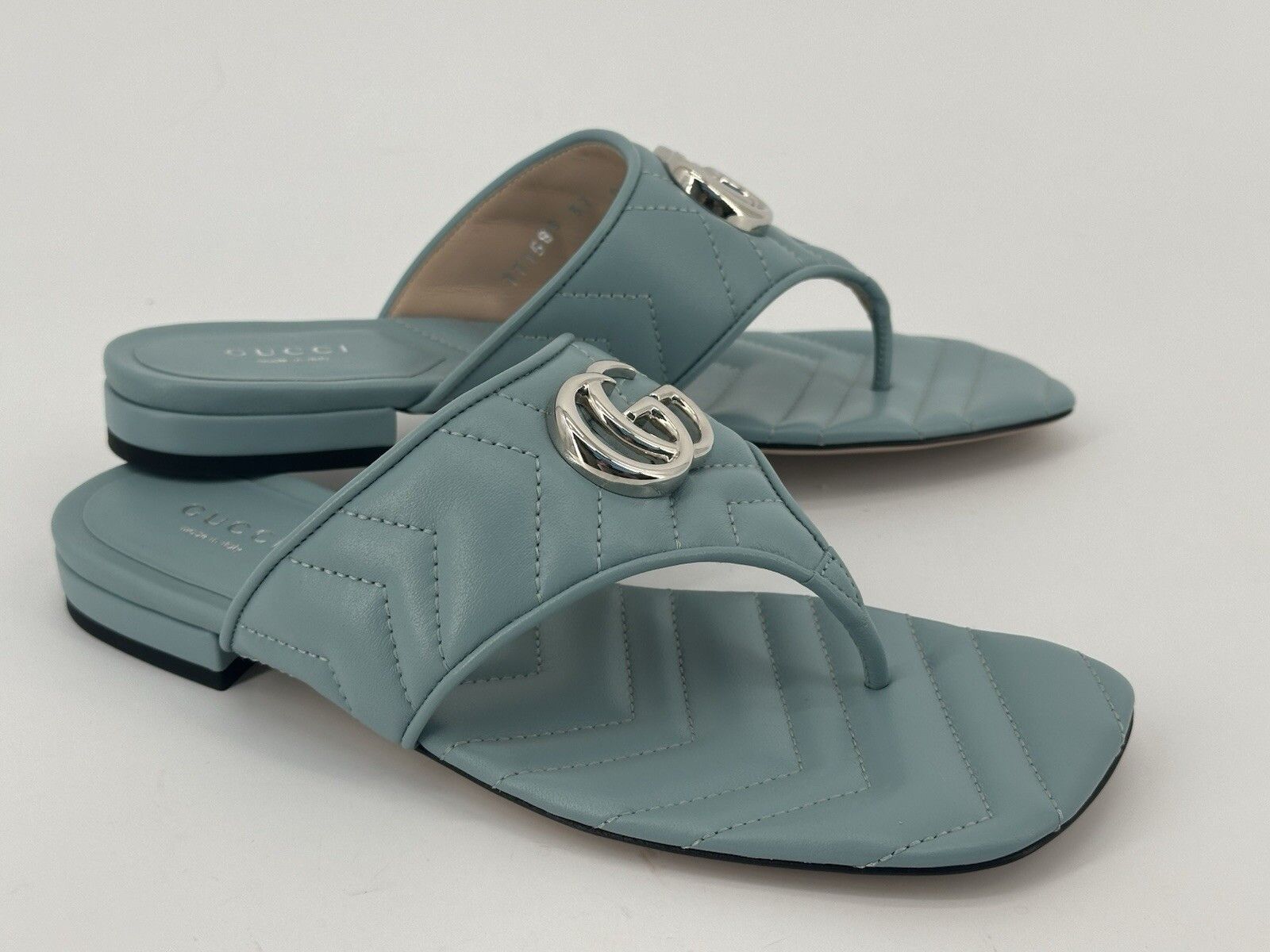 Gucci New Gucci Marmont Sandals Size IT-38 / US-8 Size US 8 / IT 38 - 3 Thumbnail