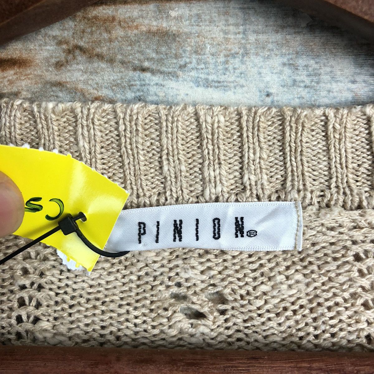 Homespun Knitwear × Japanese Brand × Vintage DL Pinion Brown Cardigan Knitwear #C520 Size M / US 6-8 / IT 42-44 - 10 Thumbnail